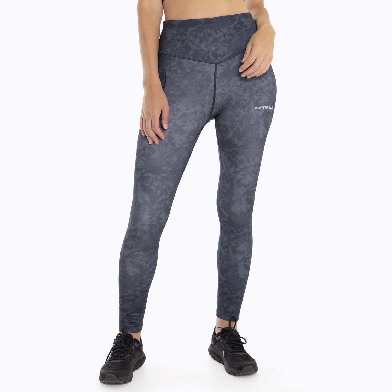 Calza deportiva Mujer Kobuk Legging Azul Merrell-0