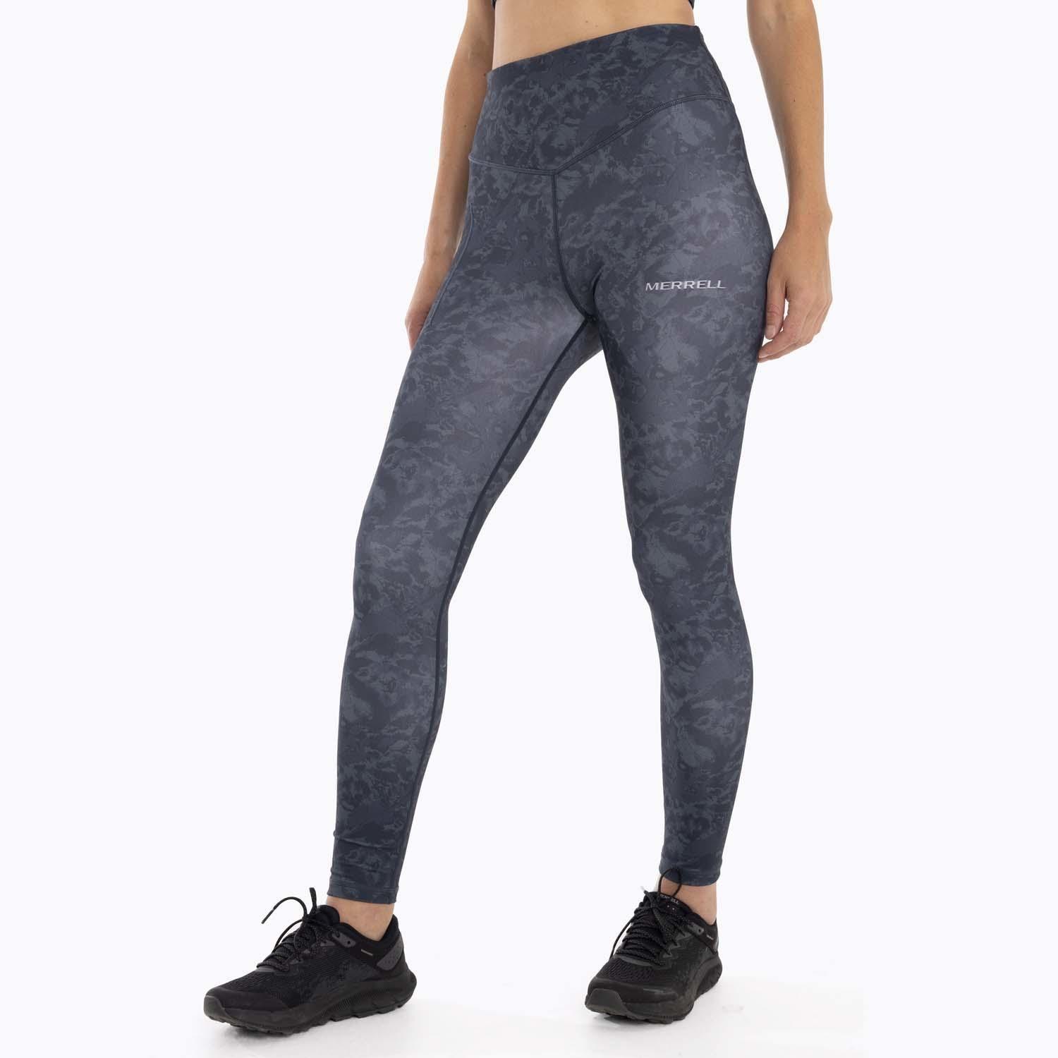 Calza deportiva Mujer Kobuk Legging Azul Merrell-4