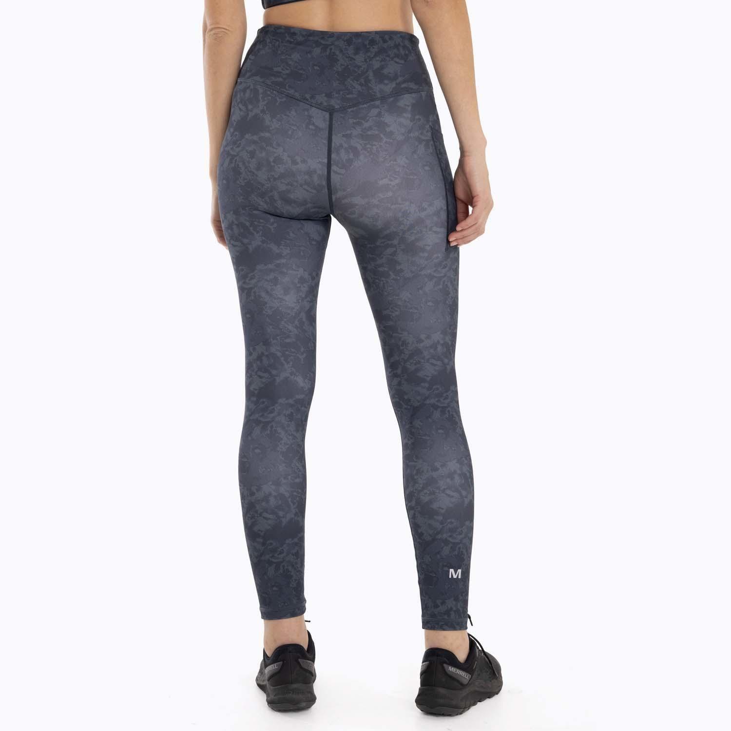 Calza deportiva Mujer Kobuk Legging Azul Merrell-5