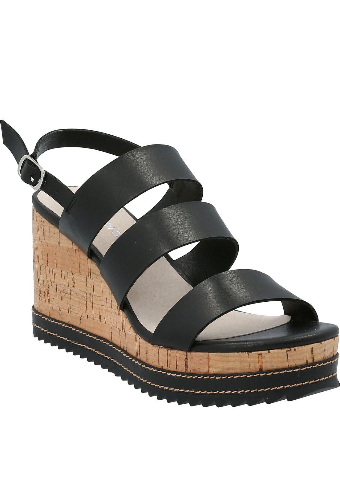 Sandalia Mujer Gertrud Negro-0