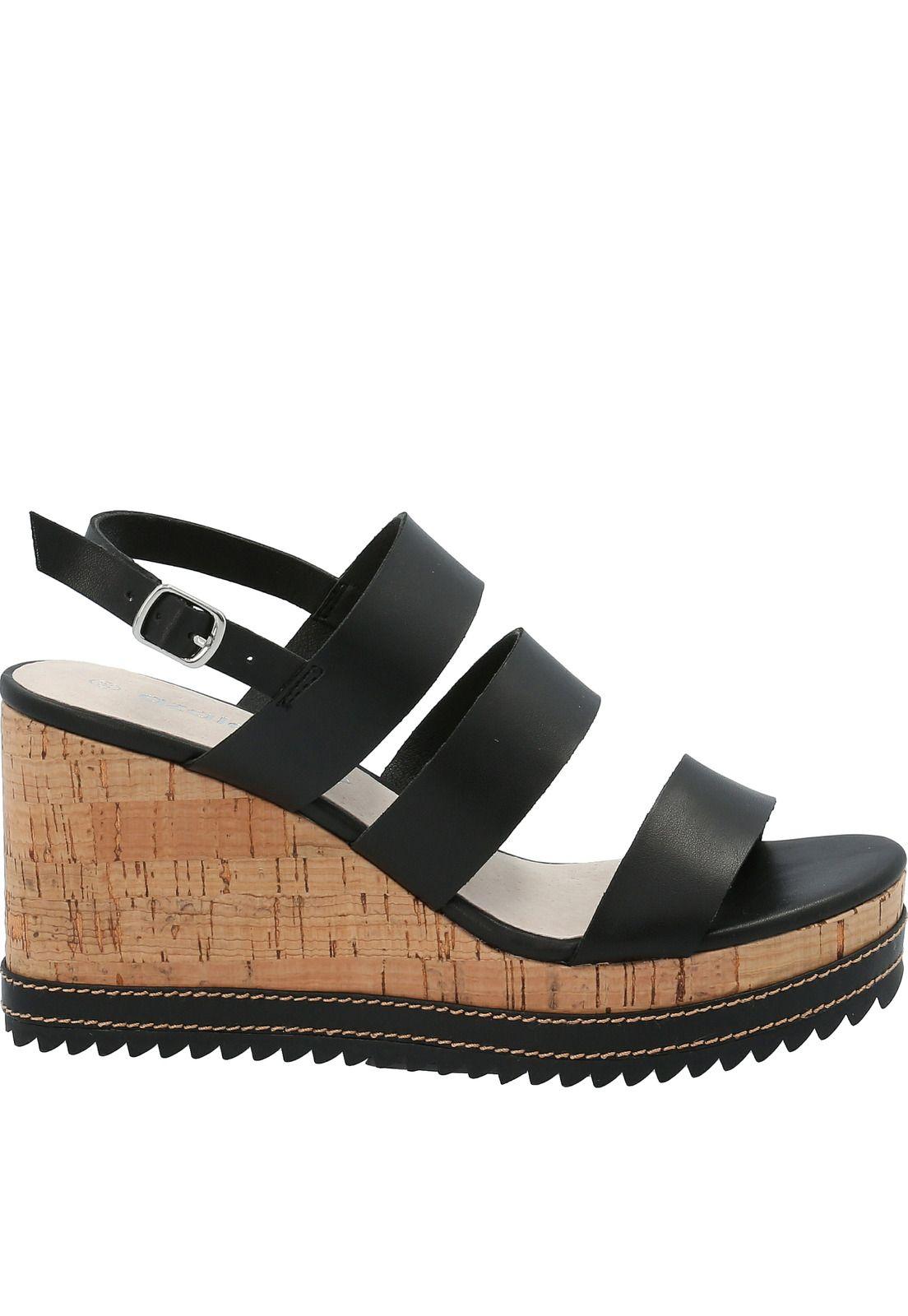 Sandalia Mujer Gertrud Negro-1