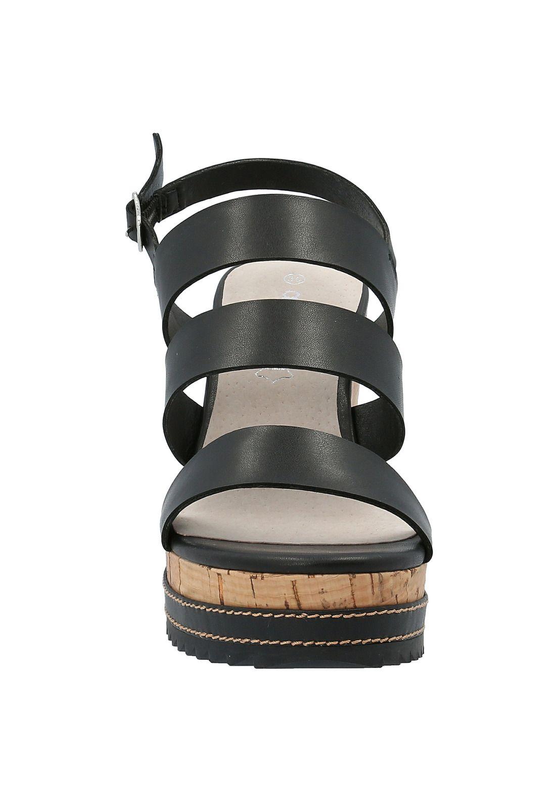 Sandalia Mujer Gertrud Negro-2