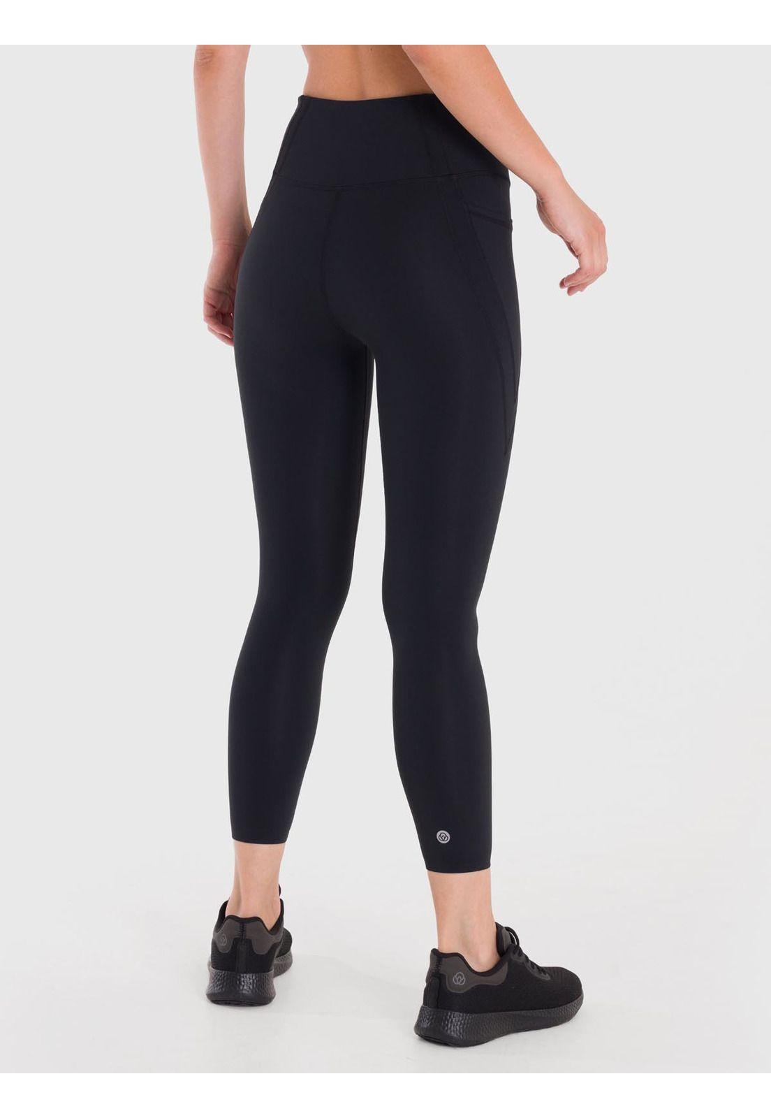 Calza Mujer Ankle Legg Maca Negra-3