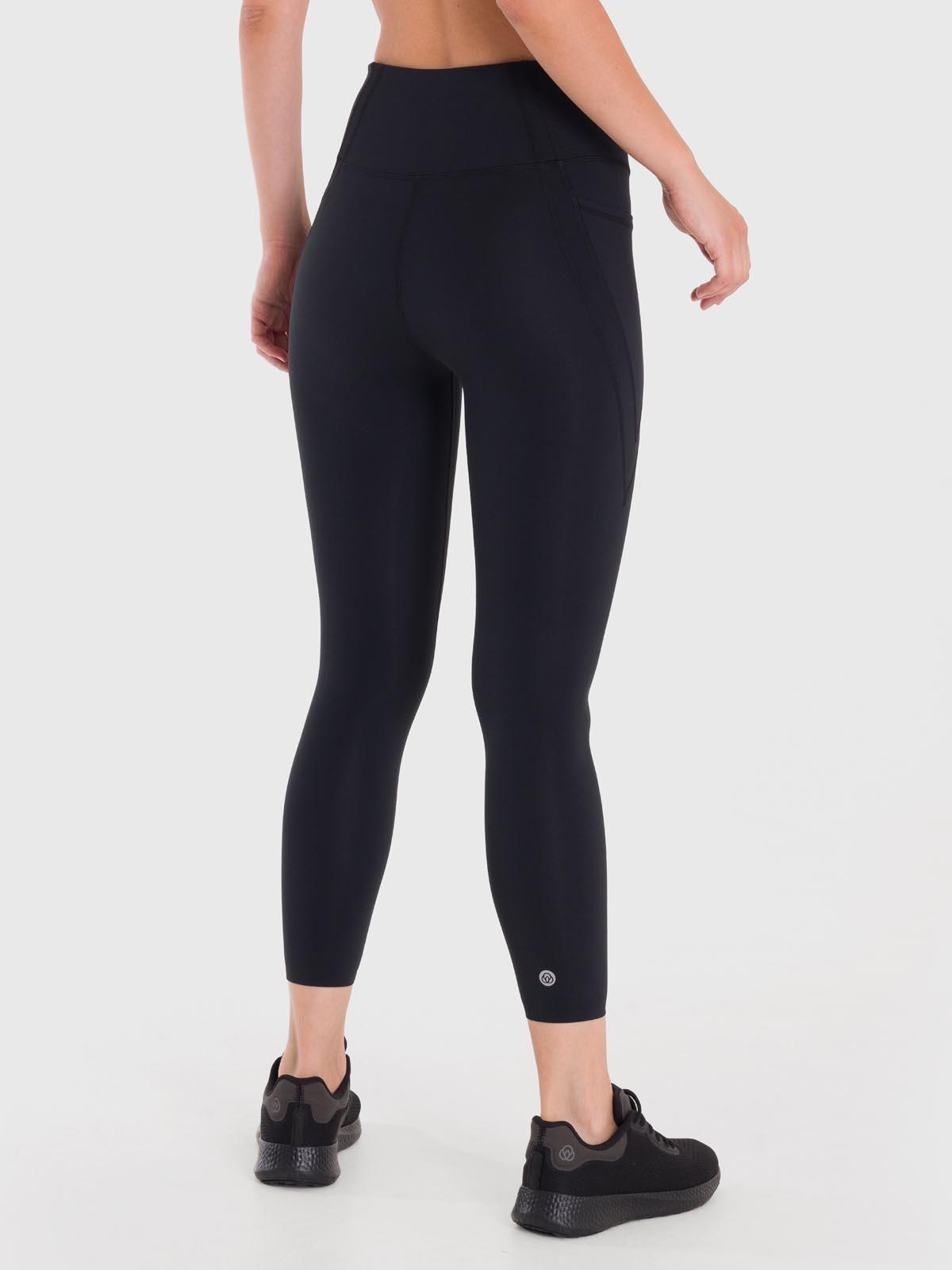 Calza Mujer Ankle Legg Maca Negra-3