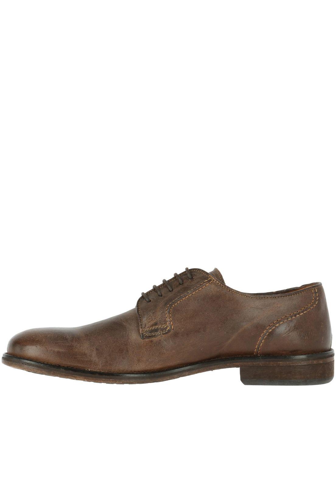 Zapato Cuero Carlo Café Hombre-2