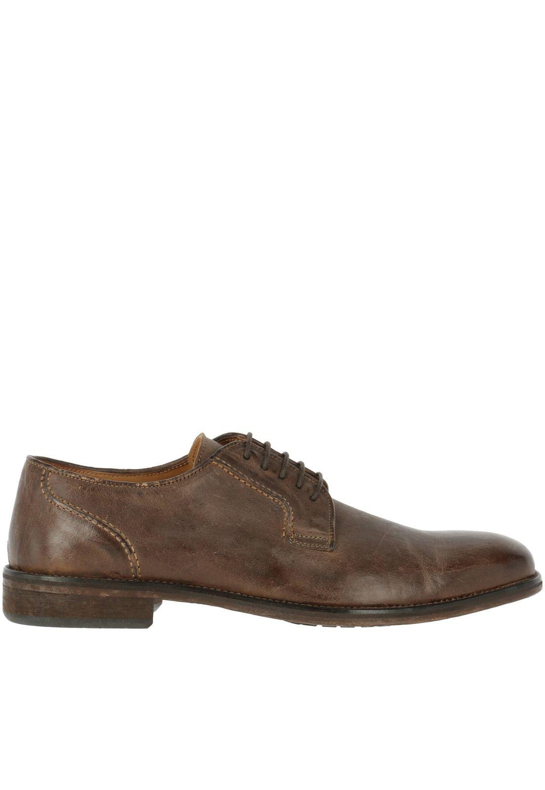 Zapato Cuero Carlo Café Hombre-3