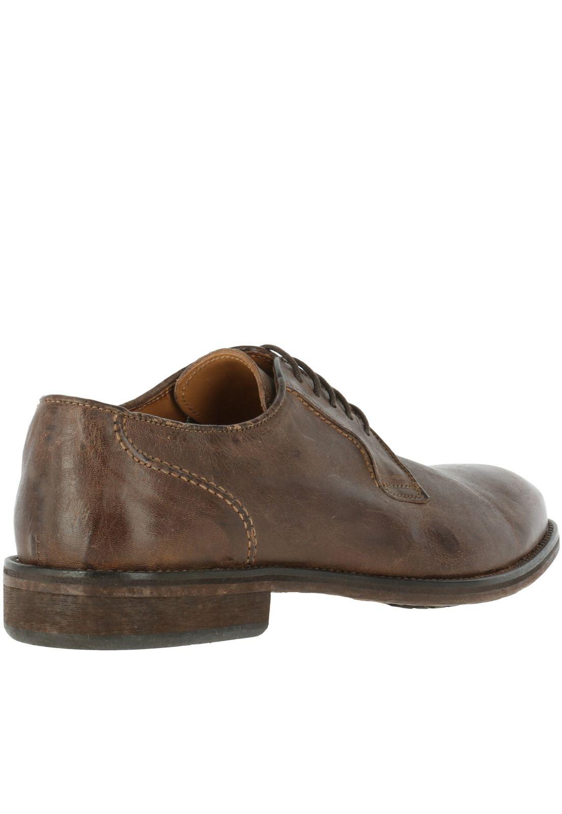 Zapato Cuero Carlo Café Hombre-4