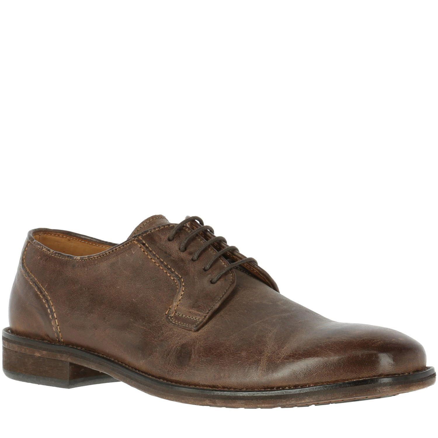 Zapato Cuero Carlo Café Hombre-0