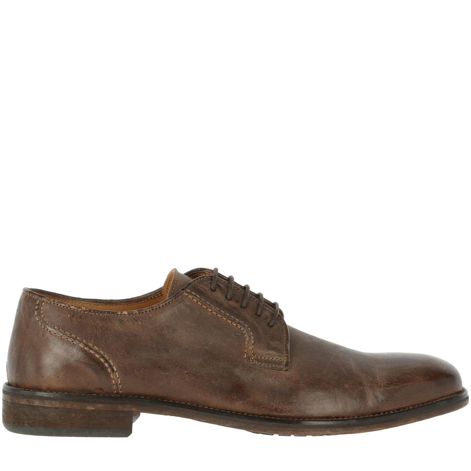 Zapato Cuero Carlo Café Hombre-3