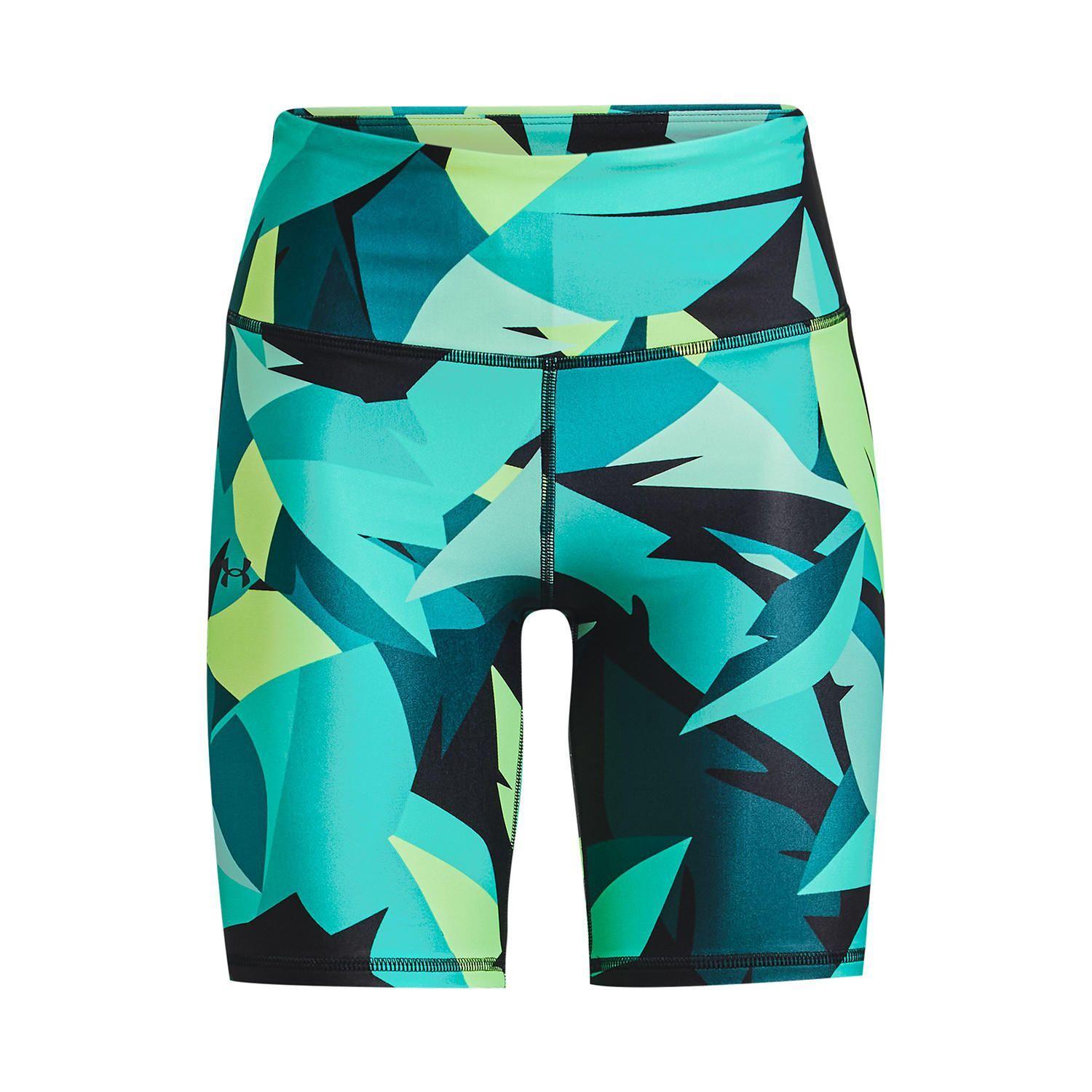 Short Mujer Armour Aop Bike Shor Verde-0