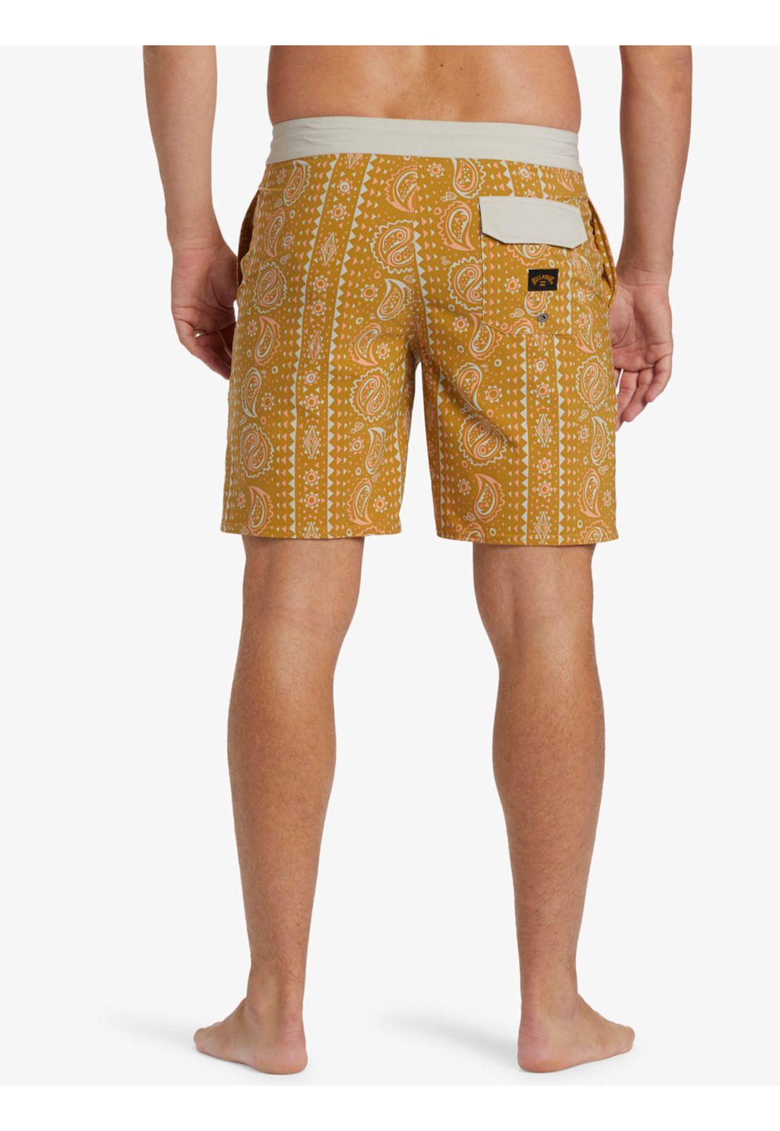 Traje de Baño Hombre Sundays Amarillo-2