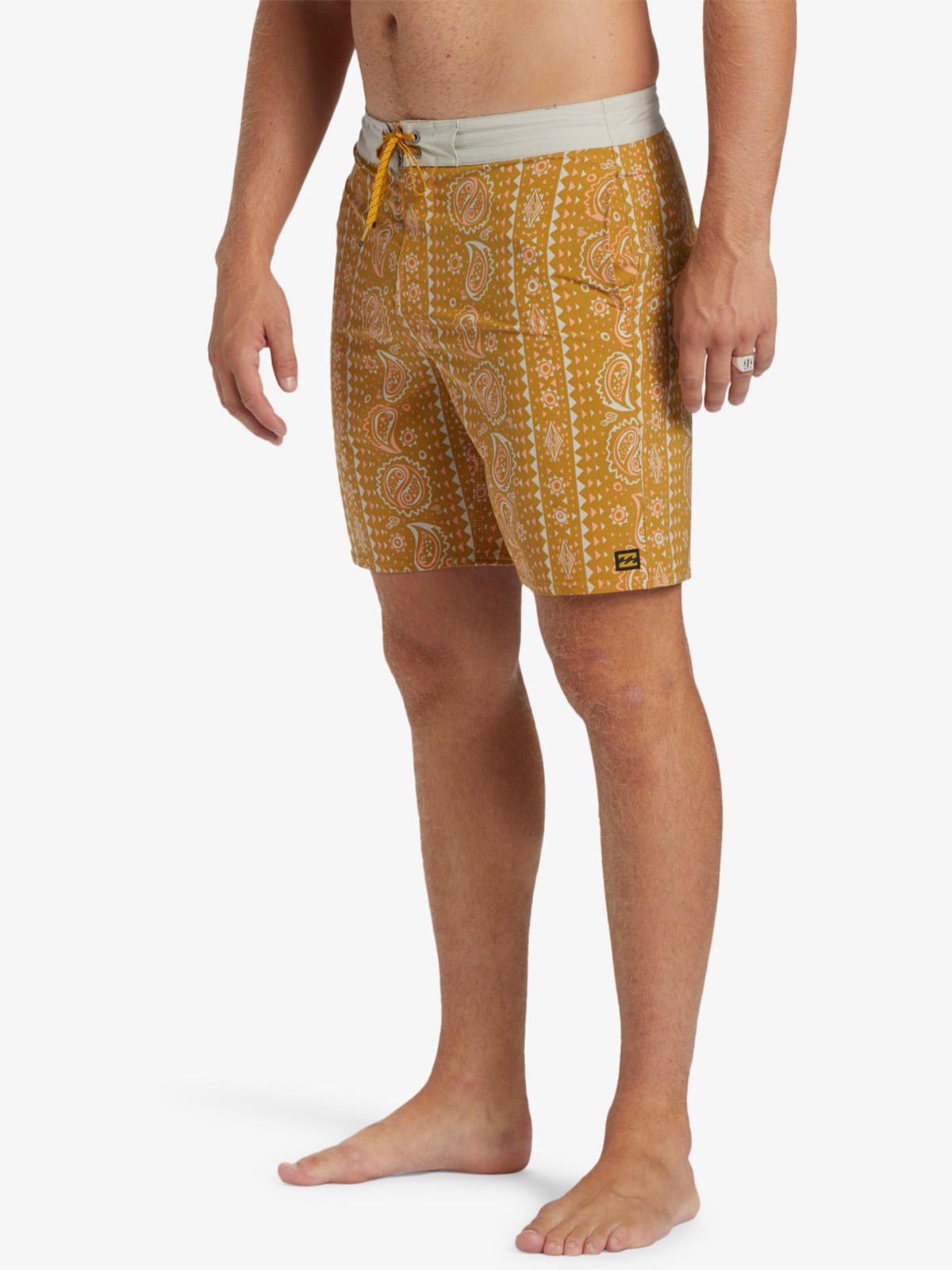 Traje de Baño Hombre Sundays Amarillo-1