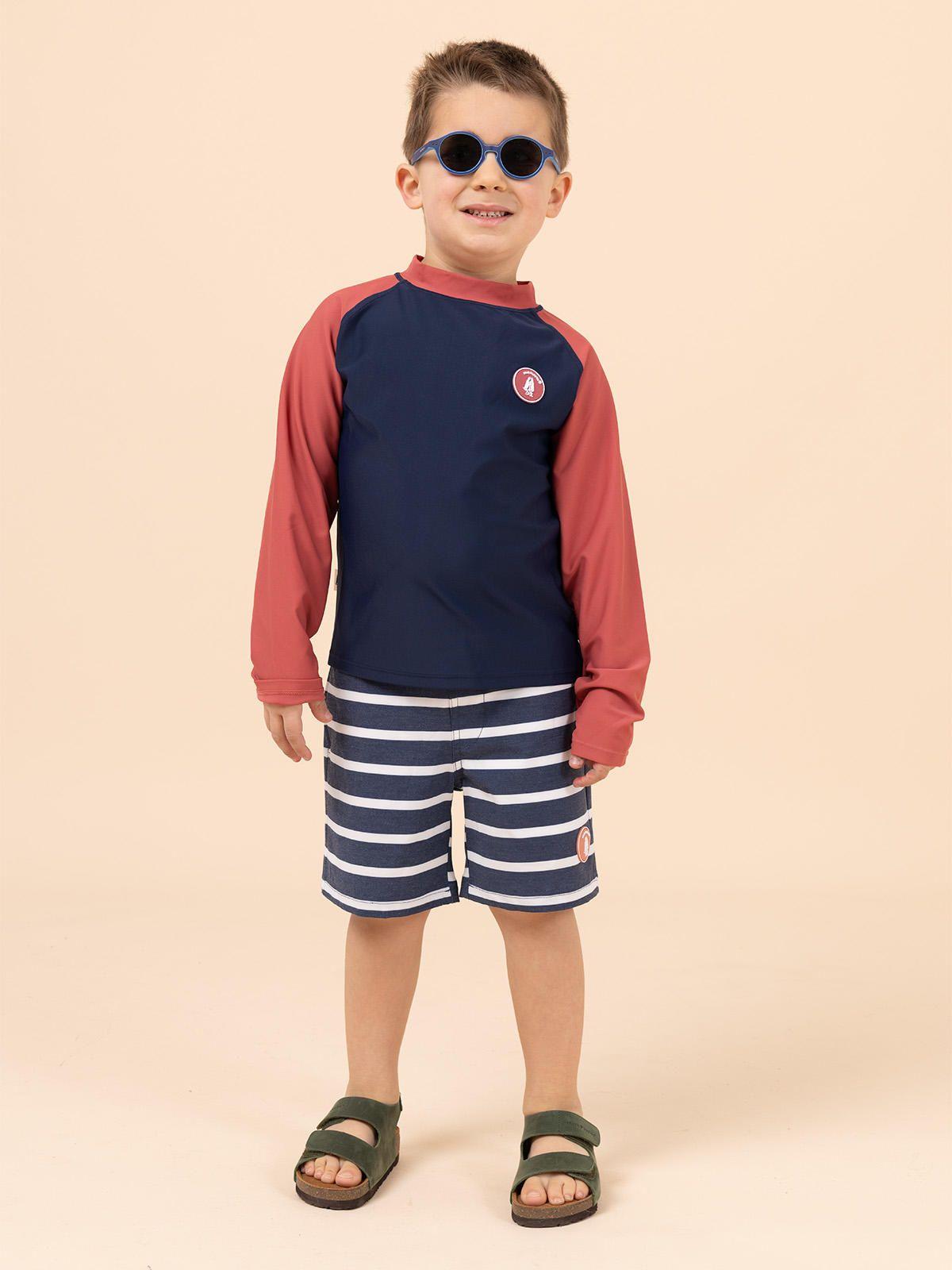 Polera de Agua Niño Water Azul-1