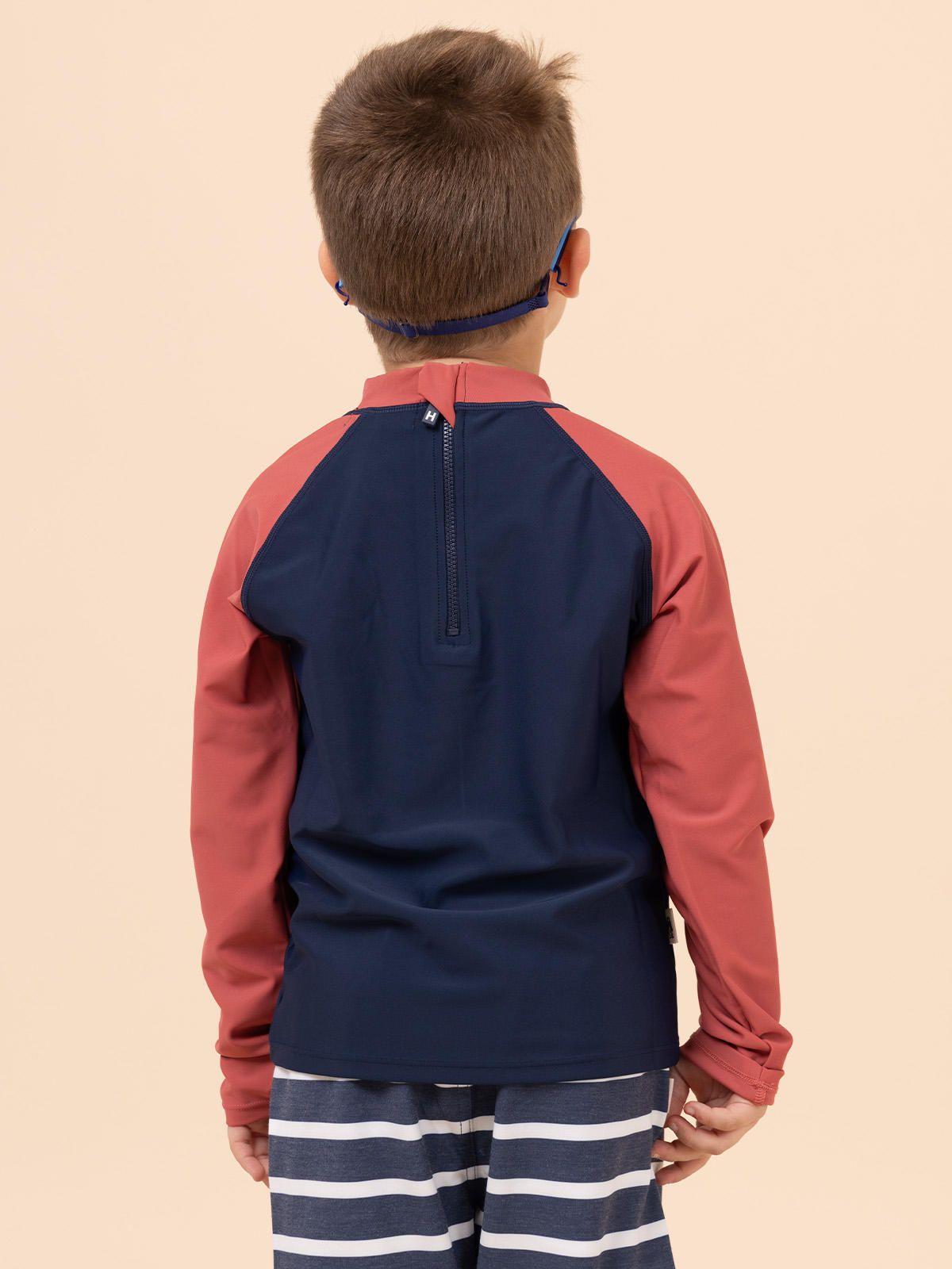 Polera de Agua Niño Water Azul-3