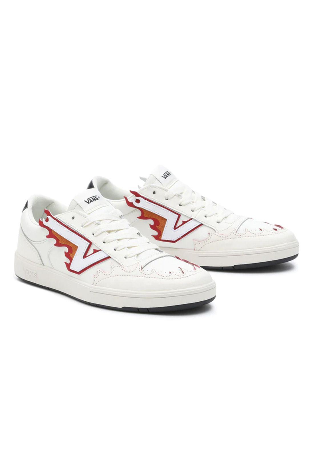 Zapatillas Lowland CC FLM 2 Flame Vintage Blanco-0