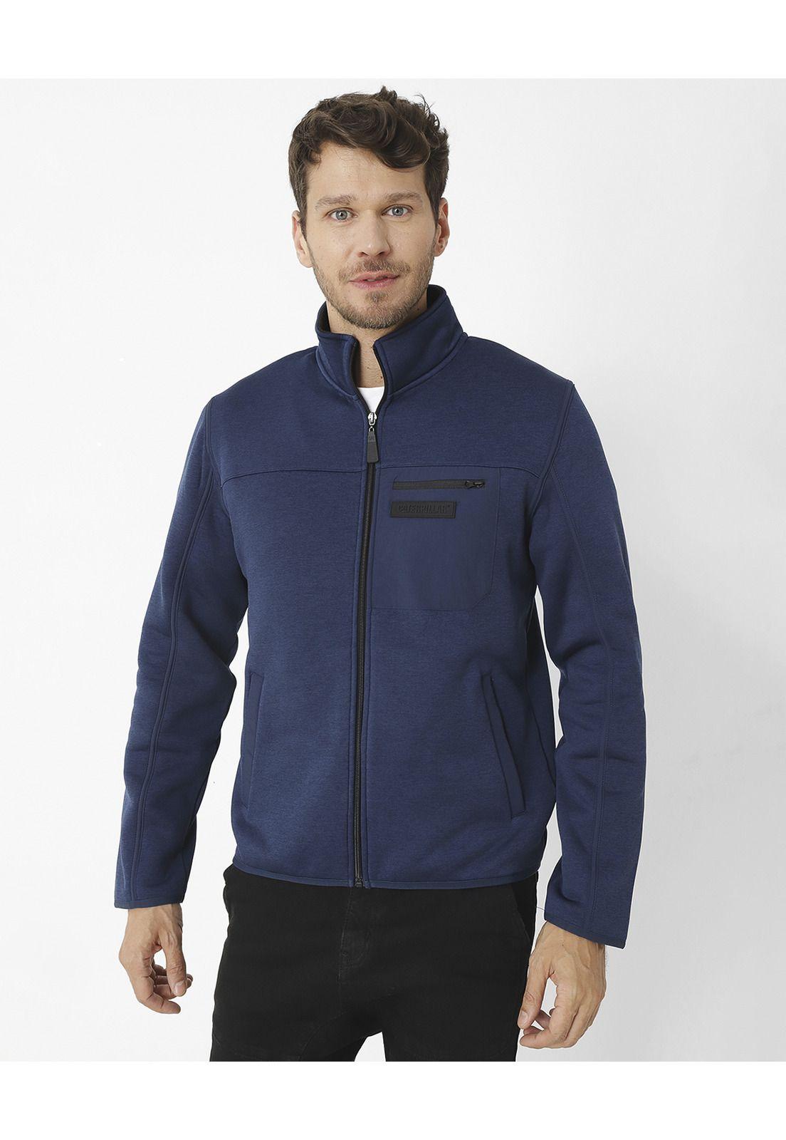 Polar Heathered Technical Azul Hombre-3
