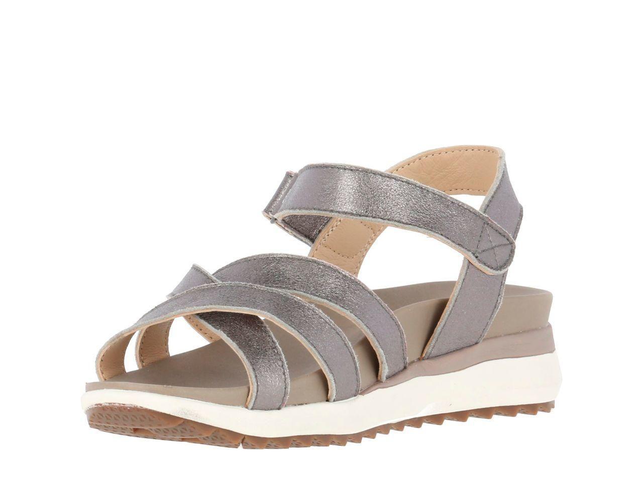Sandalia Cuero Azalea Qtr Strap Gris-1