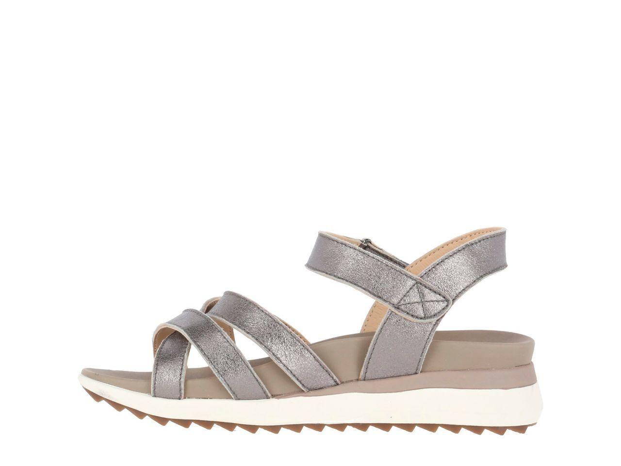 Sandalia Cuero Azalea Qtr Strap Gris-3