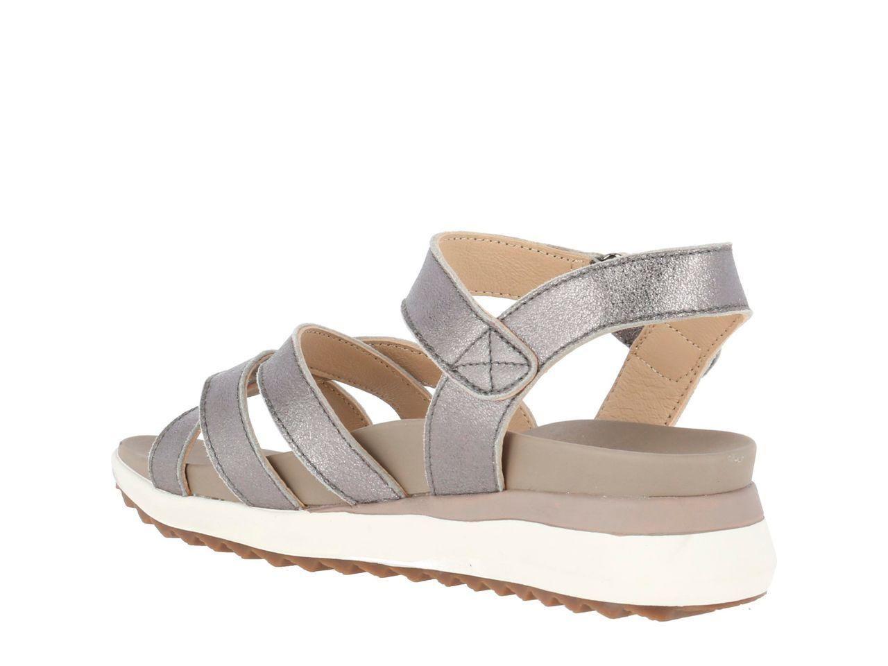 Sandalia Cuero Azalea Qtr Strap Gris-4