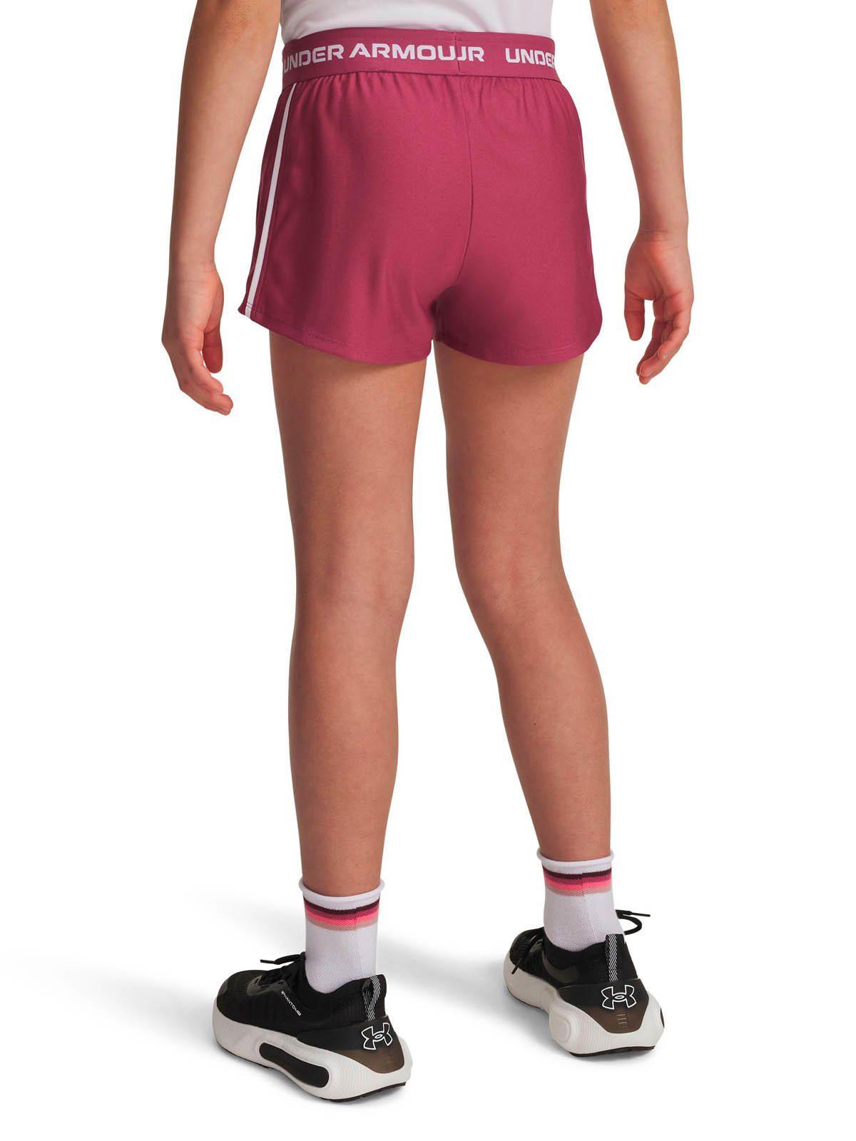 Short Training para Niña Tech Rojo -4