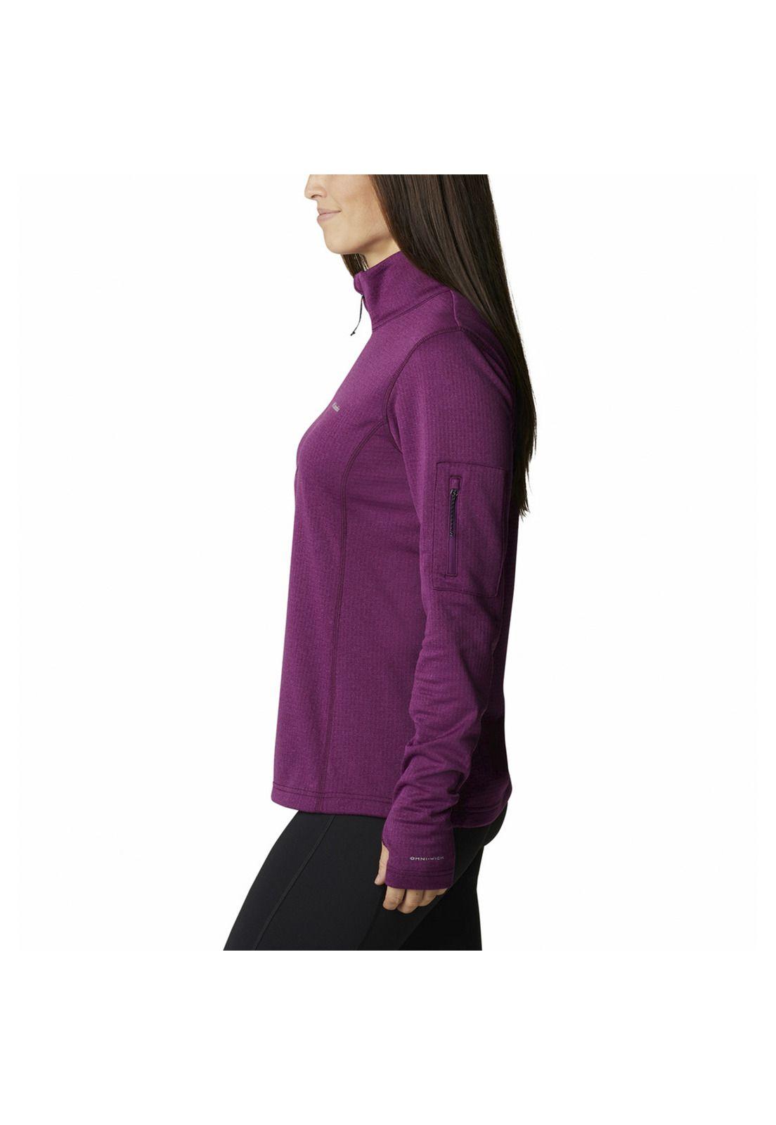 Polar Mujer Park View Grid Flee Lila-1
