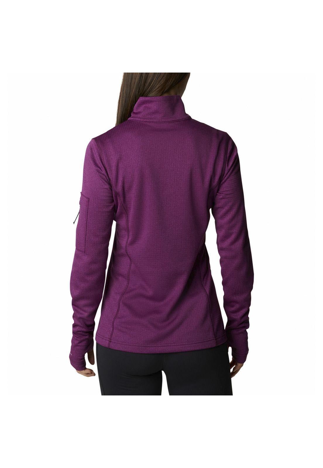 Polar Mujer Park View Grid Flee Lila-2