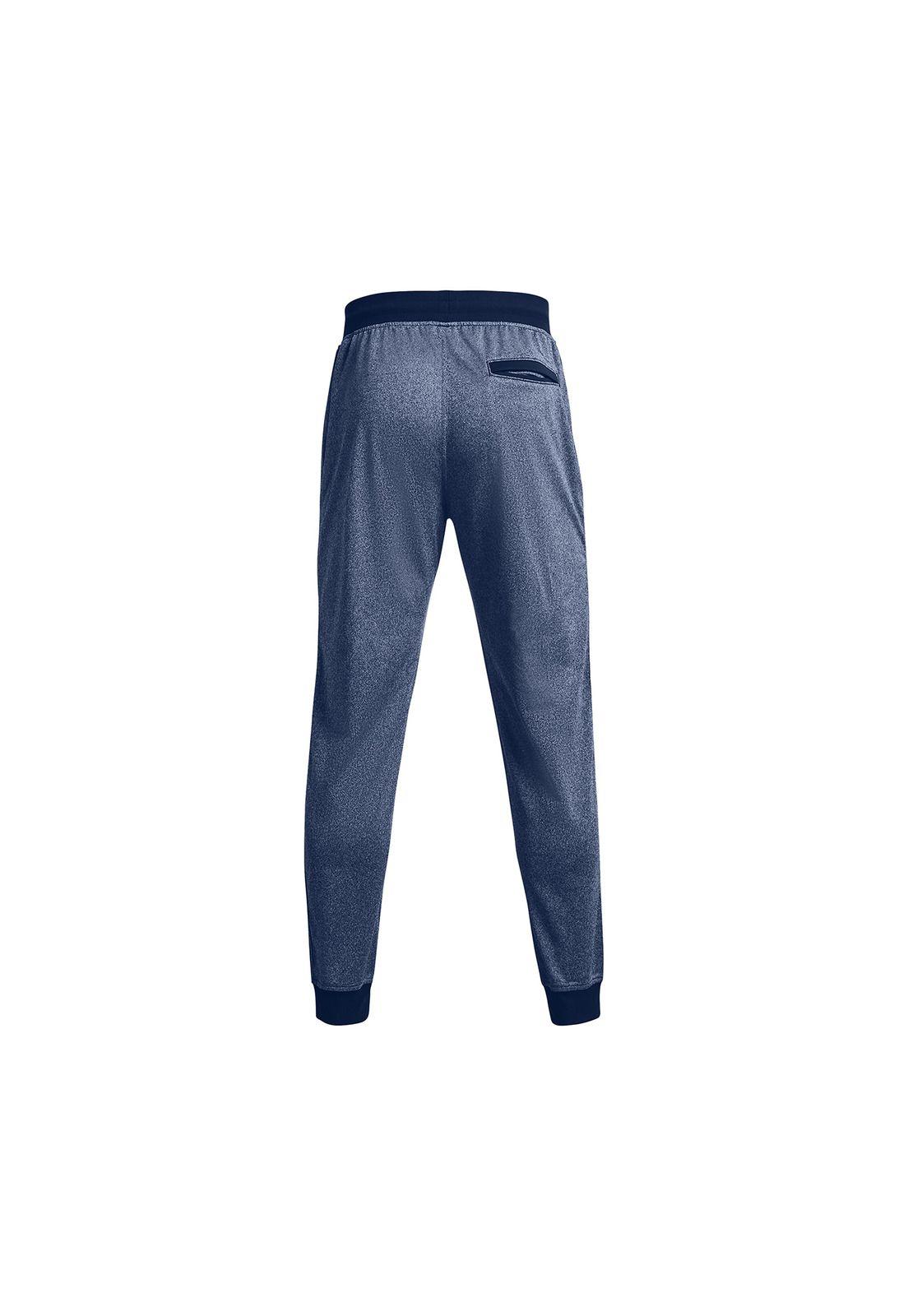 Pantalón Buzo Hombre Tricot Jogger Azul-1