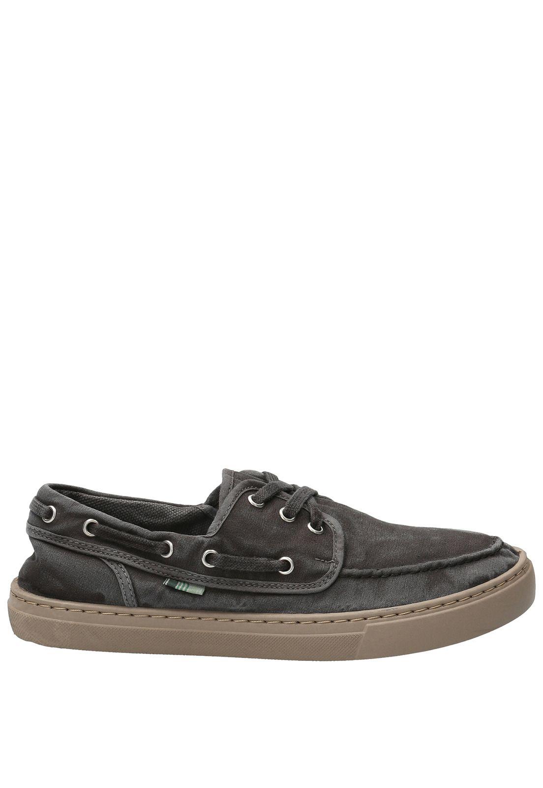 Zapatilla Algodón Orgánico Hombre Napa Gris Oscuro-0