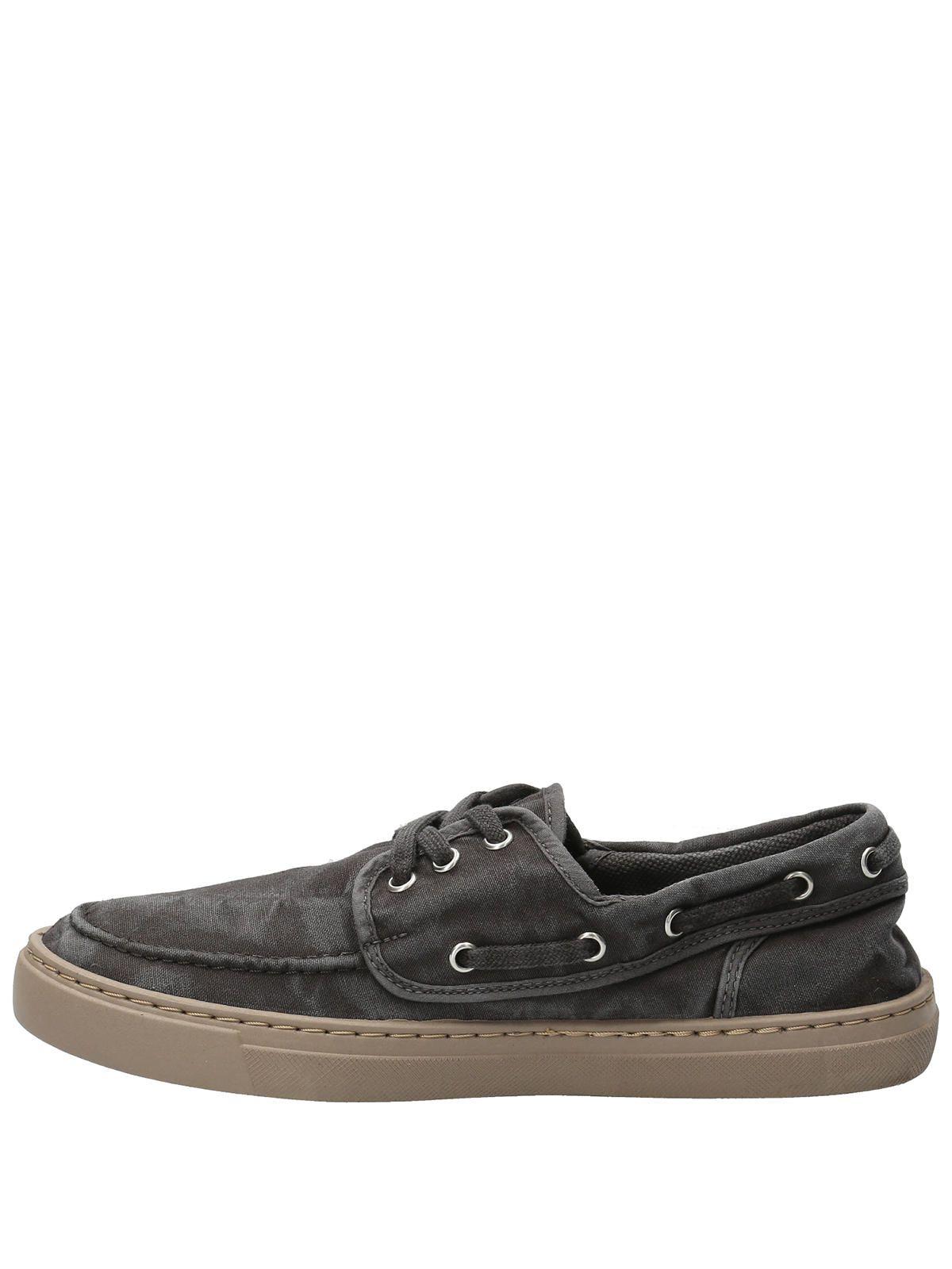 Zapatilla Algodón Orgánico Hombre Napa Gris Oscuro-5