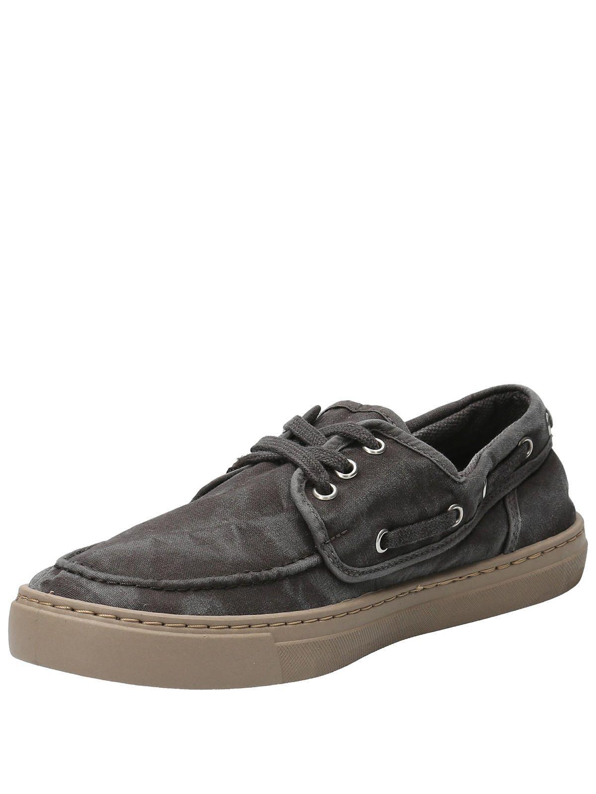 Zapatilla Algodón Orgánico Hombre Napa Gris Oscuro-4