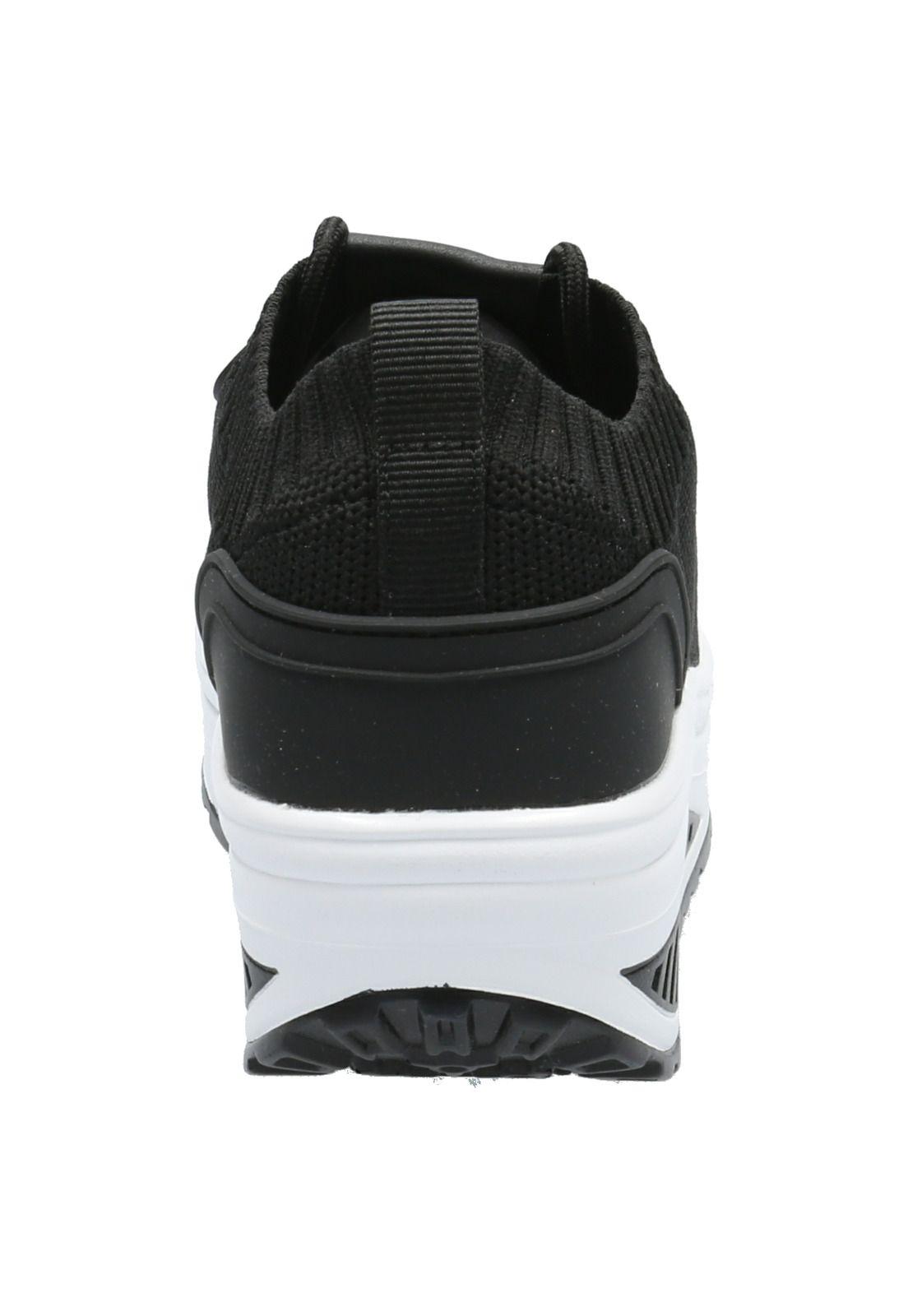 Zapatilla Mujer Comfy Negro-6