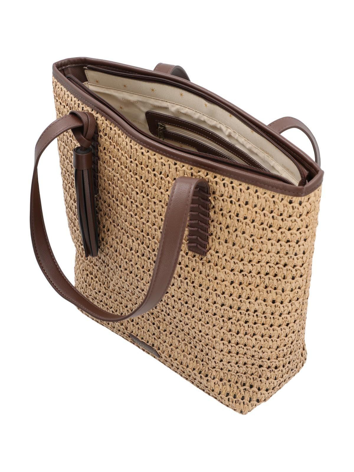 Cartera Mujer Zanzibar Tote Café Claro-4