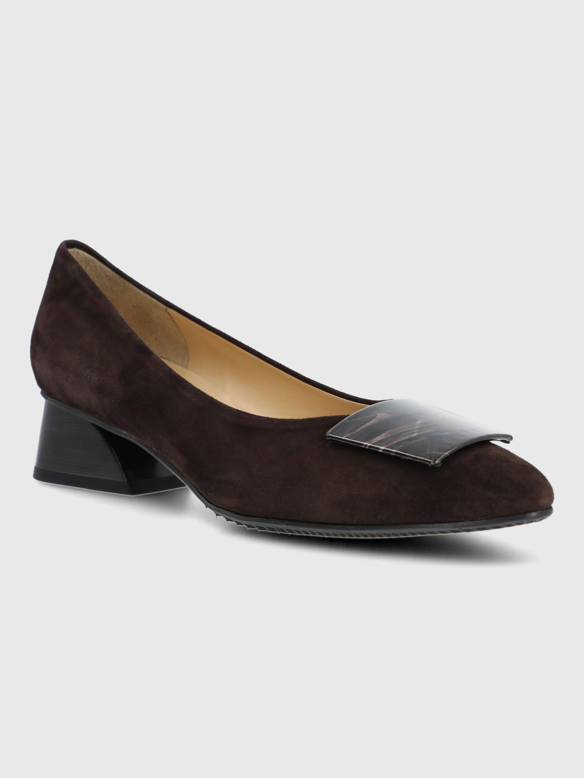 Zapato Brunate Cuero Mujer Corsa Café-0