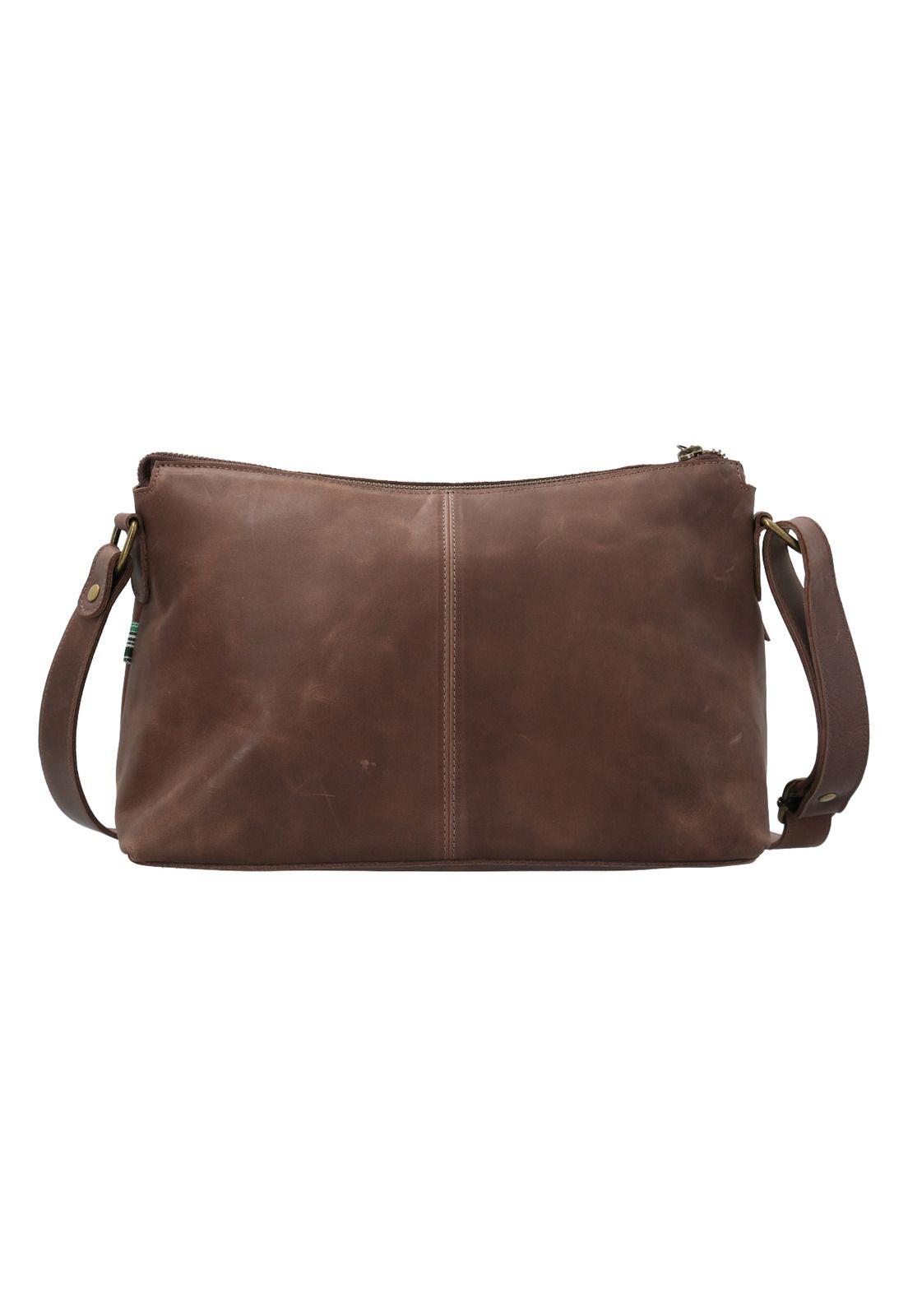Cartera Cuero Mujer Alice Cross Chocolate-2