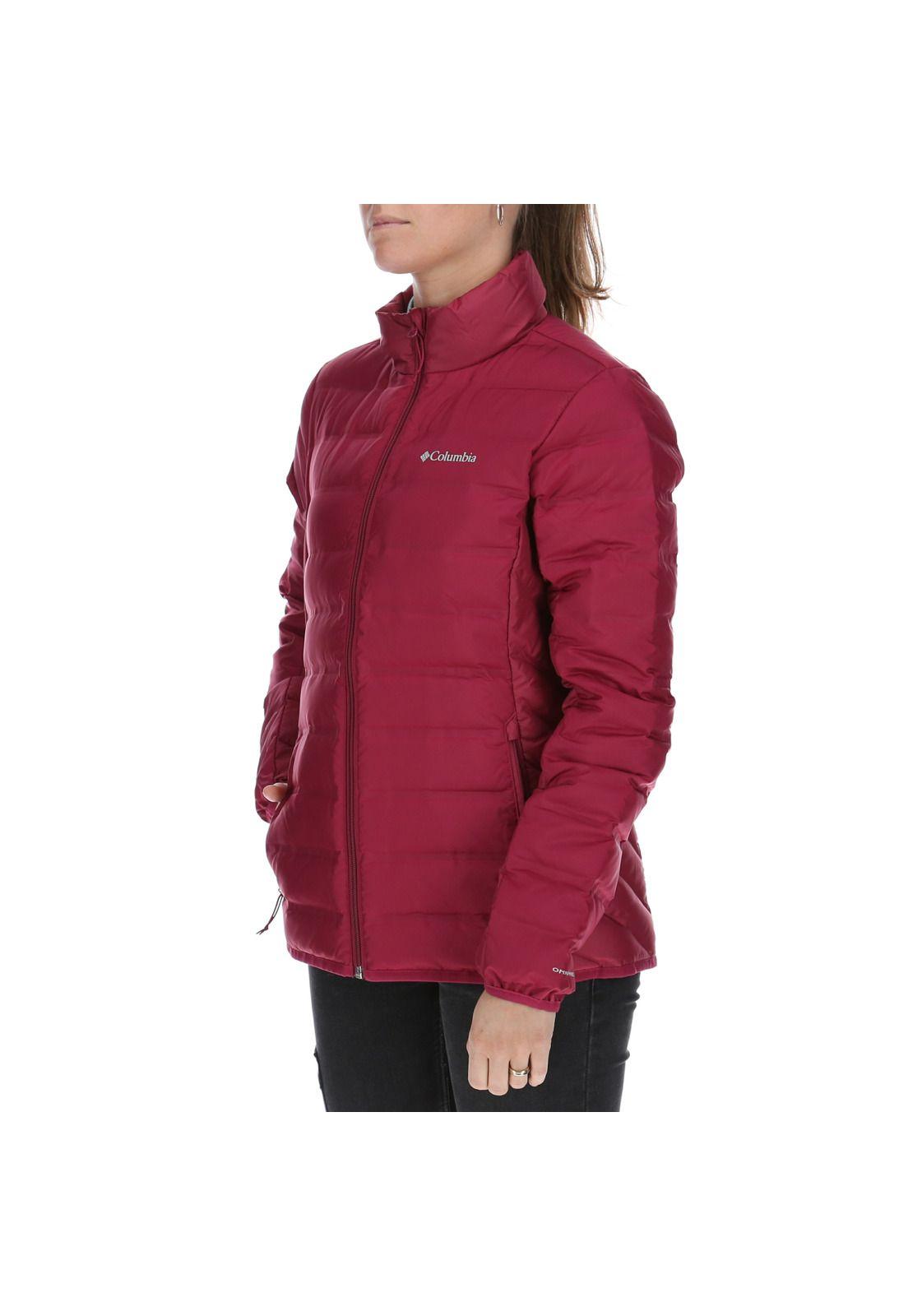 Parka Mujer Charter Oak Down Polyester Burdeo-1