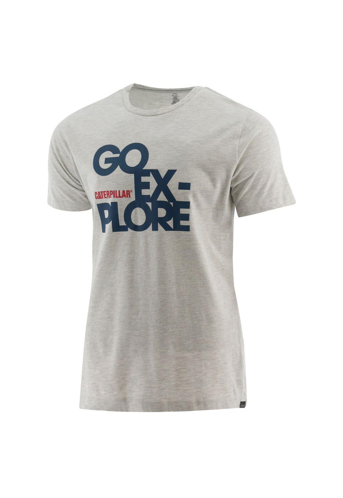 Polera Hombre Go Explore Gris-0