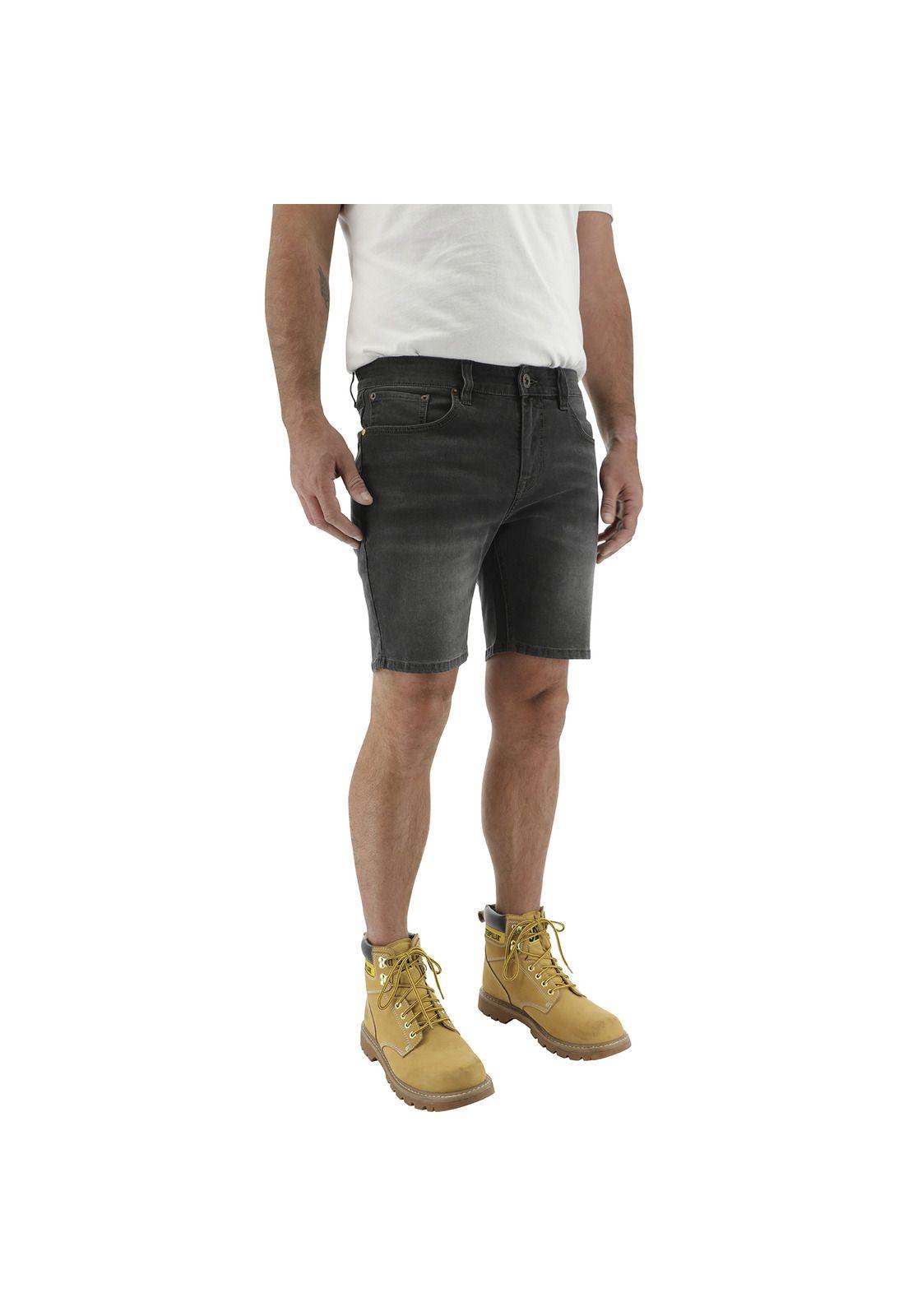 Short Hombre Ninety Eight Slim Sh Gris-0
