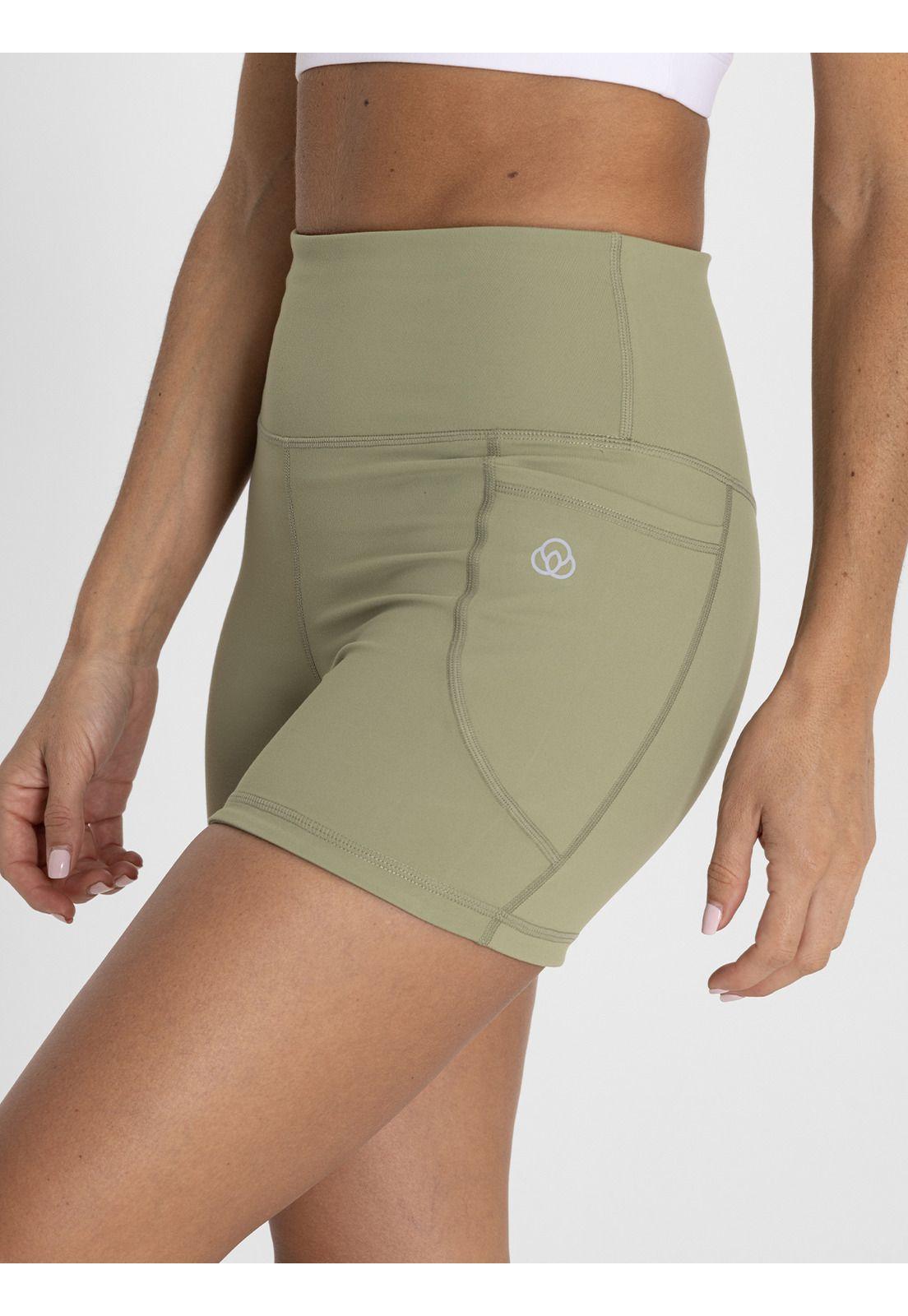 Calza Corta Hr Short Legg Vania Verde Mujer-5