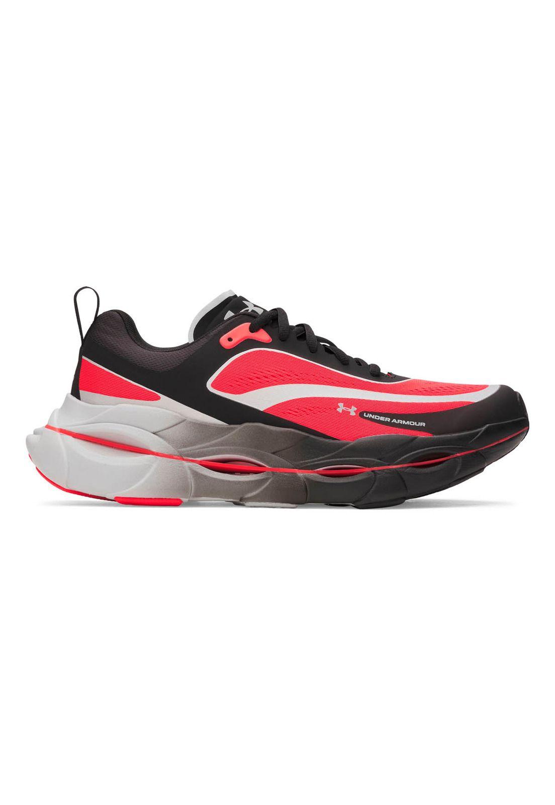 Zapatilla Running Hombre Halo Racer Negro/Rojo -0