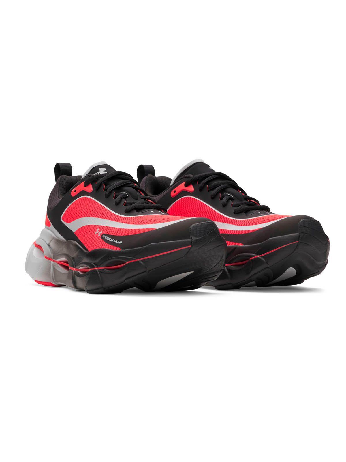 Zapatilla Running Hombre Halo Racer Negro/Rojo -5