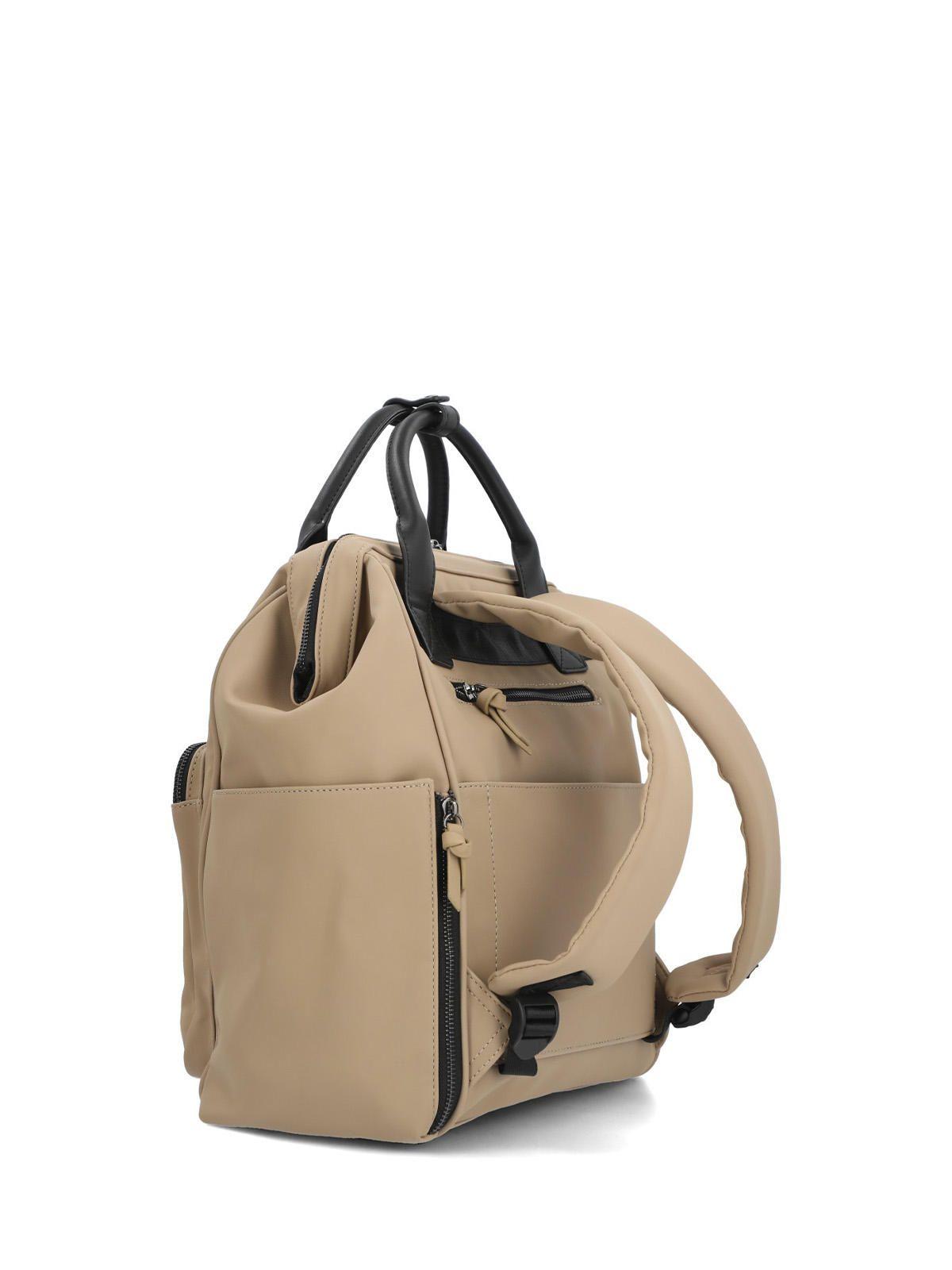 Mochila Ecocuero Mujer Horsham Back Beige-2