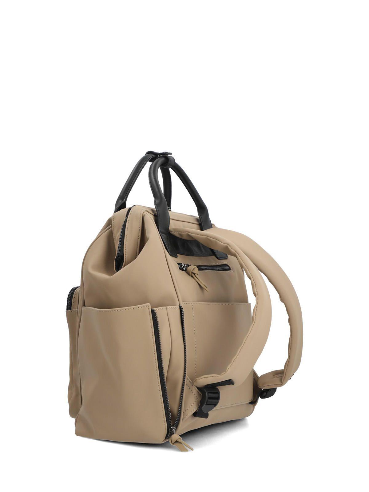 Mochila Ecocuero Mujer Horsham Back Beige-3