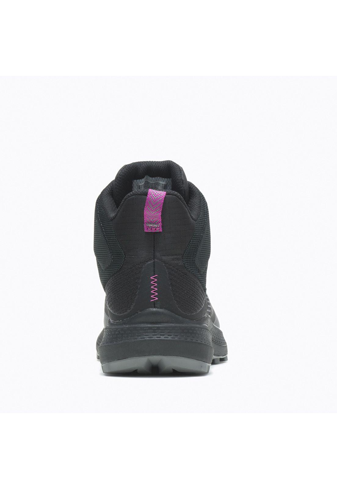 Botín impermeable Mujer Mqm 3 Mid Goretex Negro-4