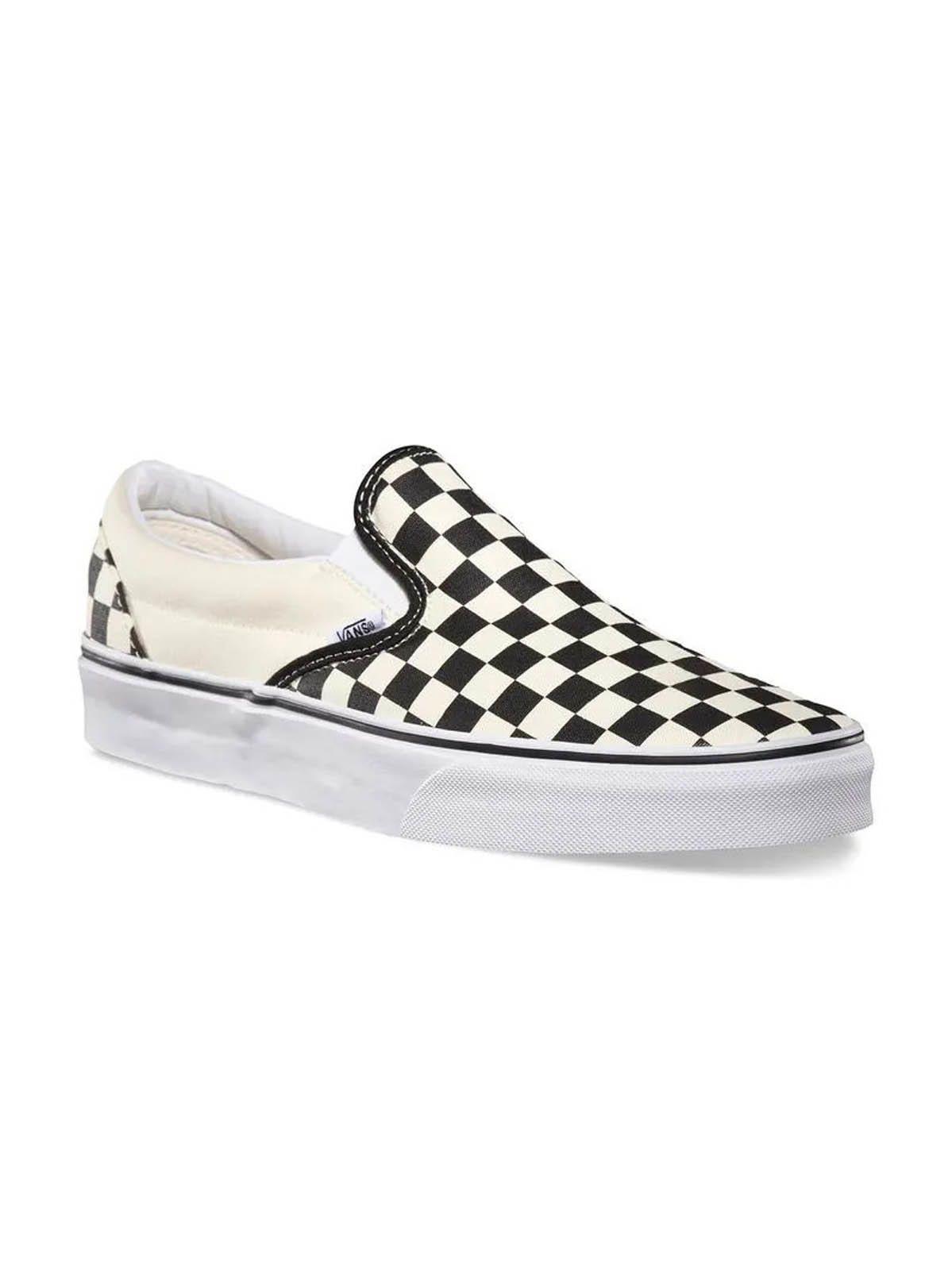Zapatillas Unisex UA Classic Slip-On Checker Negra-6