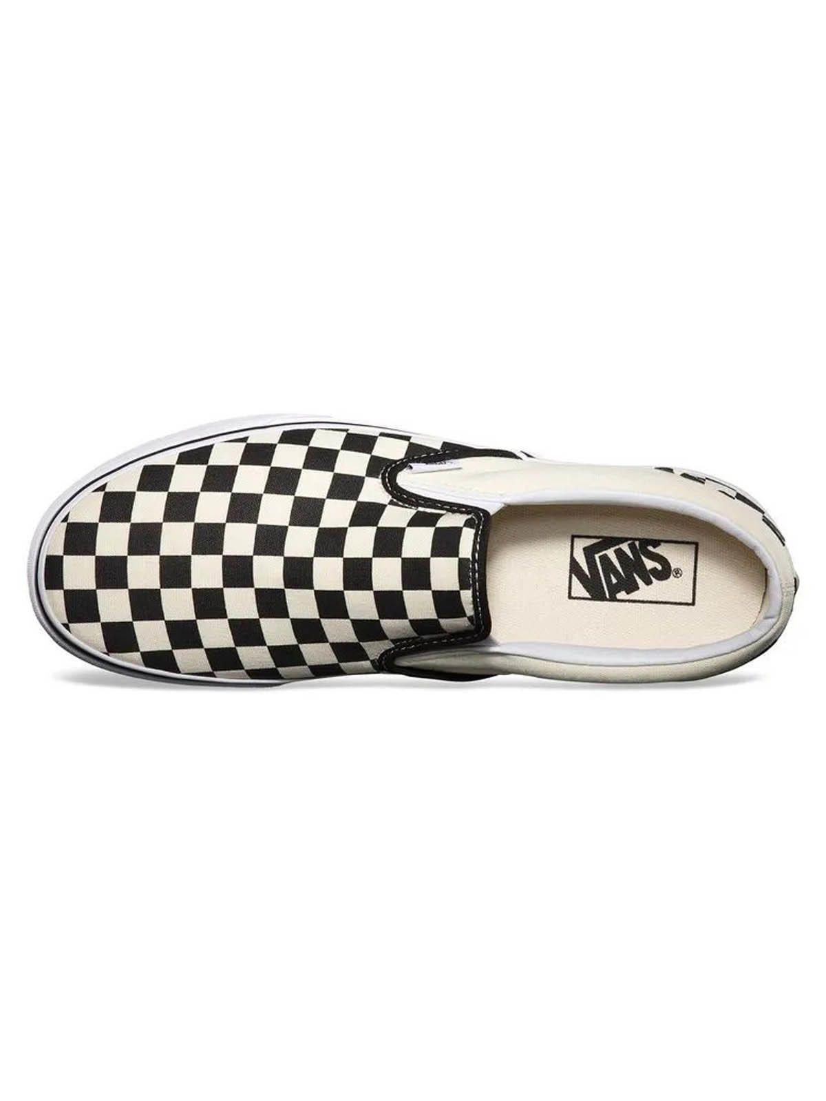 Zapatillas Unisex UA Classic Slip-On Checker Negra-8