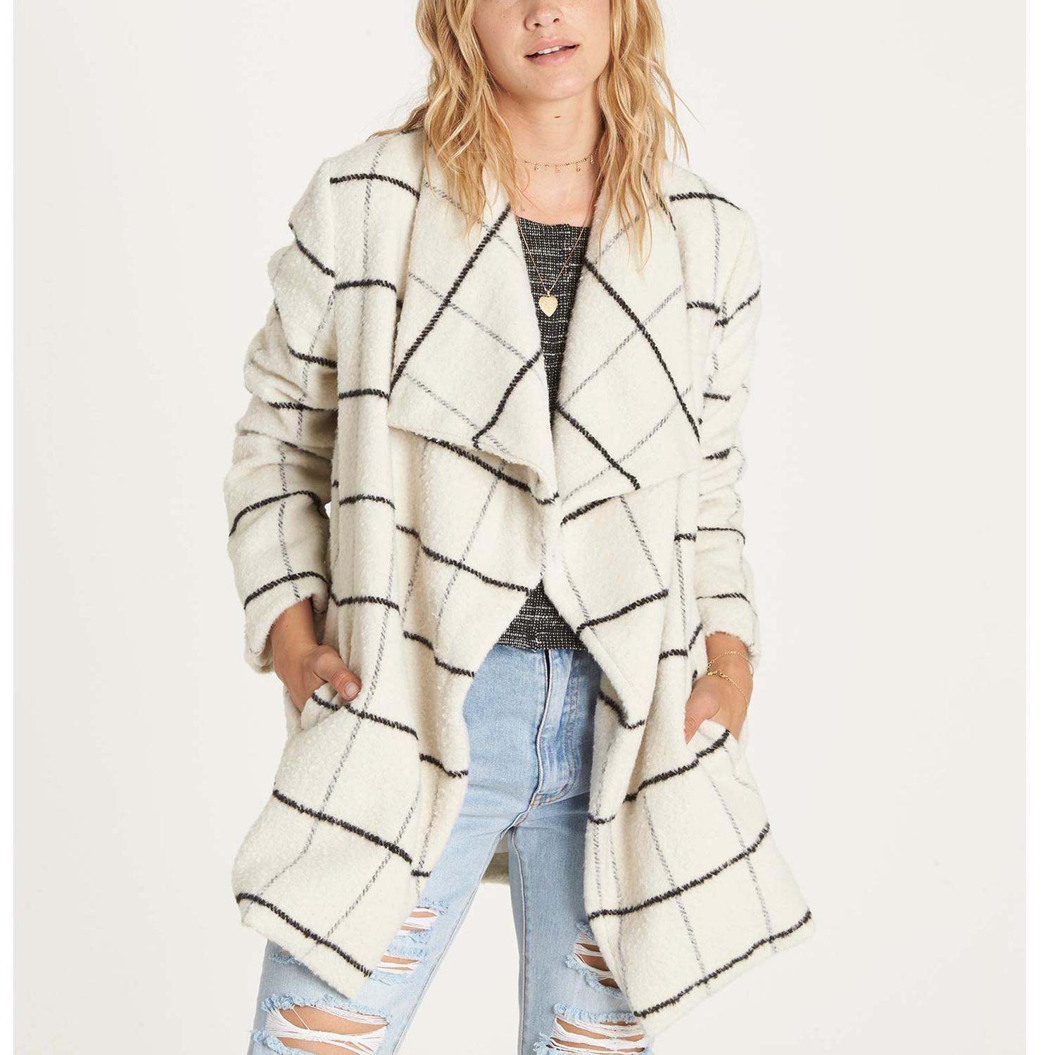 Chaqueta Evermore Coat Blanco Mujer Billabong-0