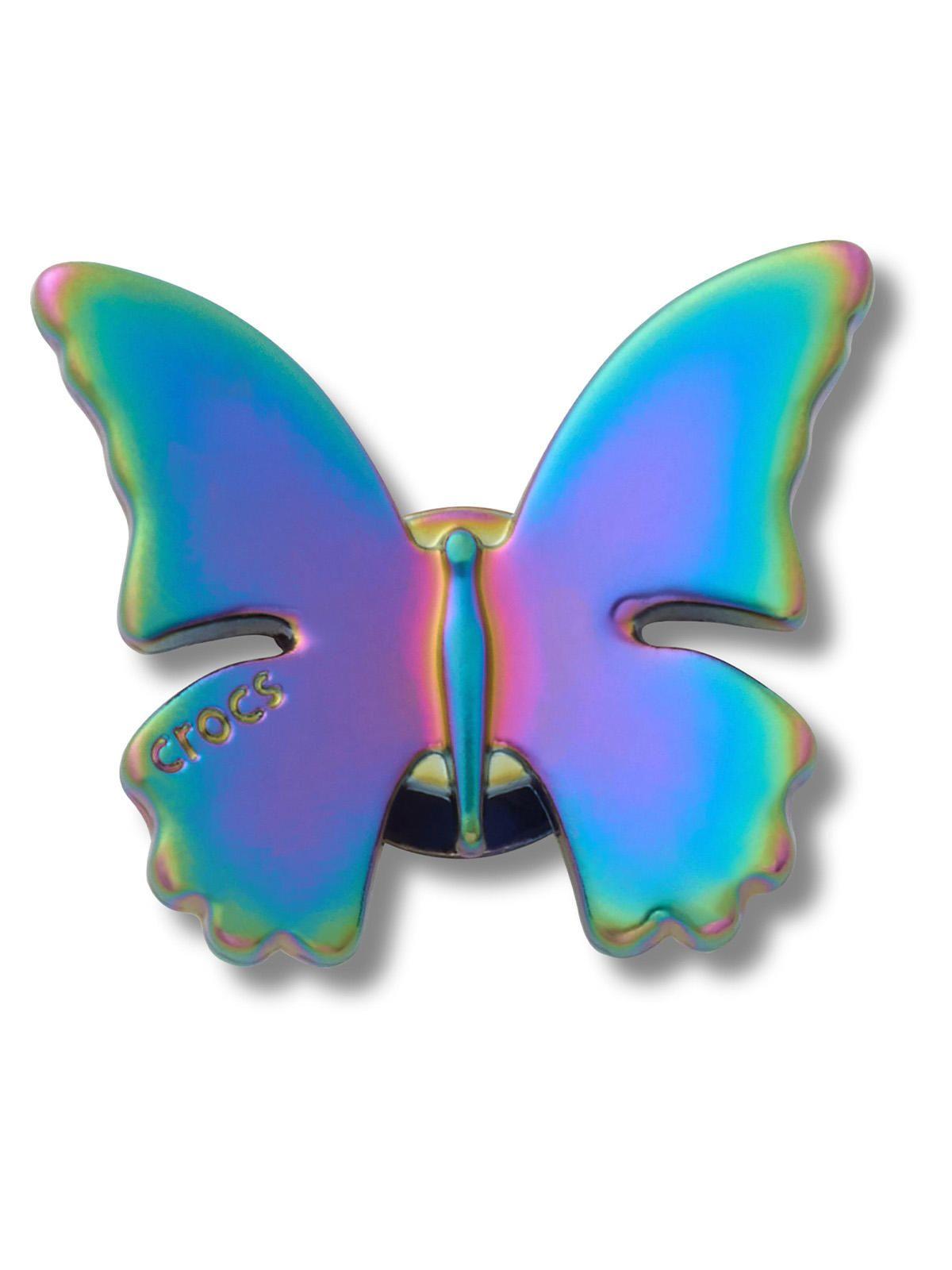 Jibbitz Mariposa Tornasol Metalizada Crocs-0