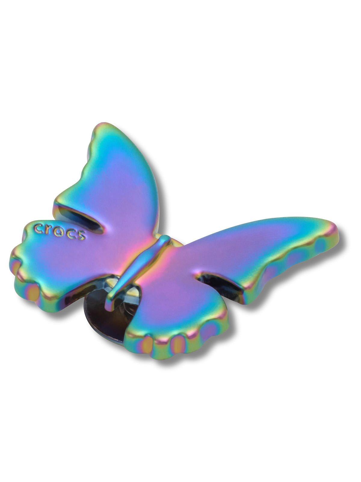 Jibbitz Mariposa Tornasol Metalizada Crocs-1