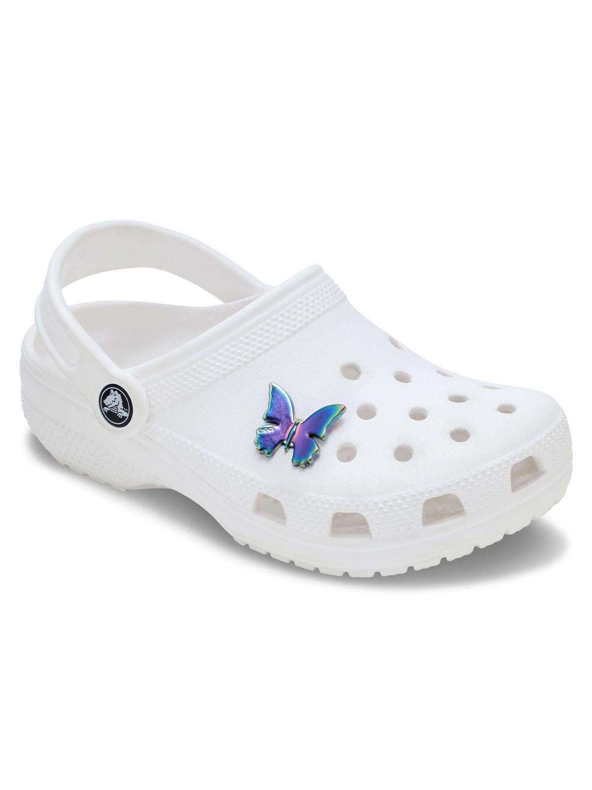 Jibbitz Mariposa Tornasol Metalizada Crocs-2