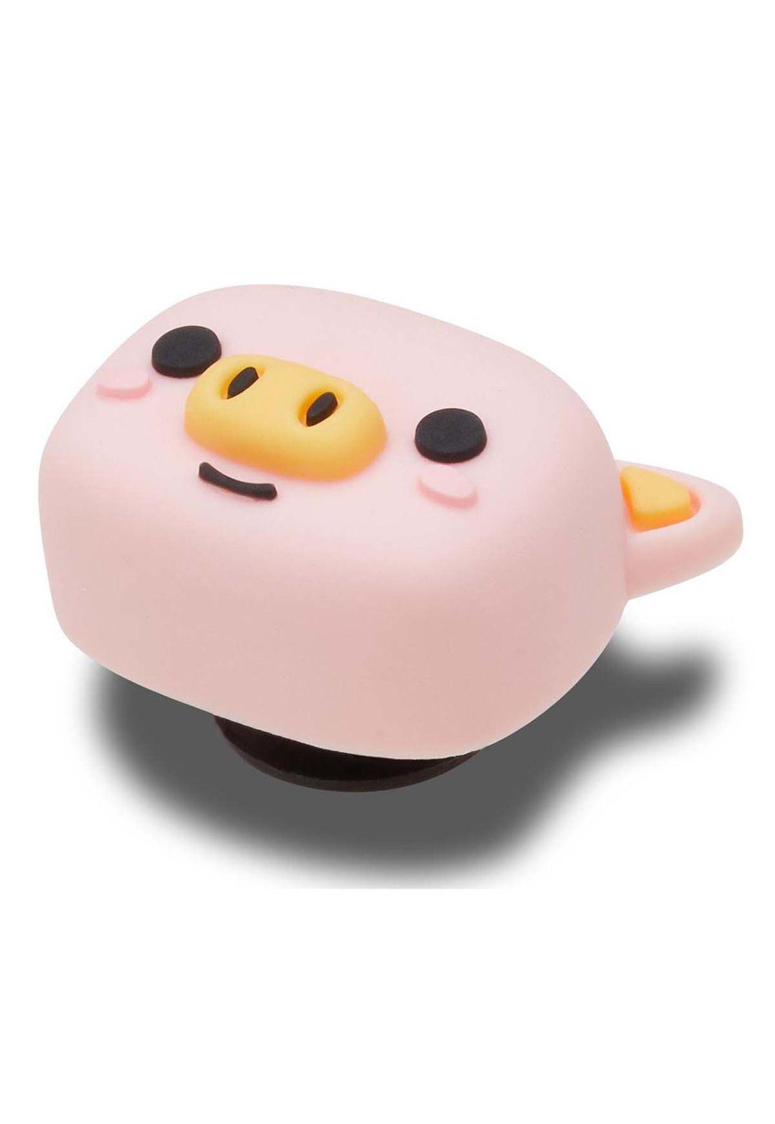Jibbitz Crocs Cara De Cerdo 3D Rosado-2